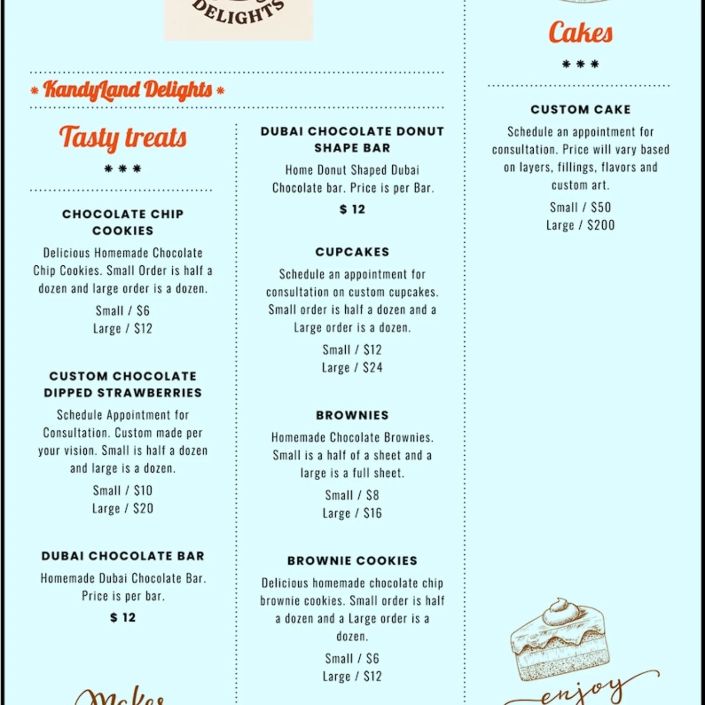 Site is live. Place your orders. Local only for now.