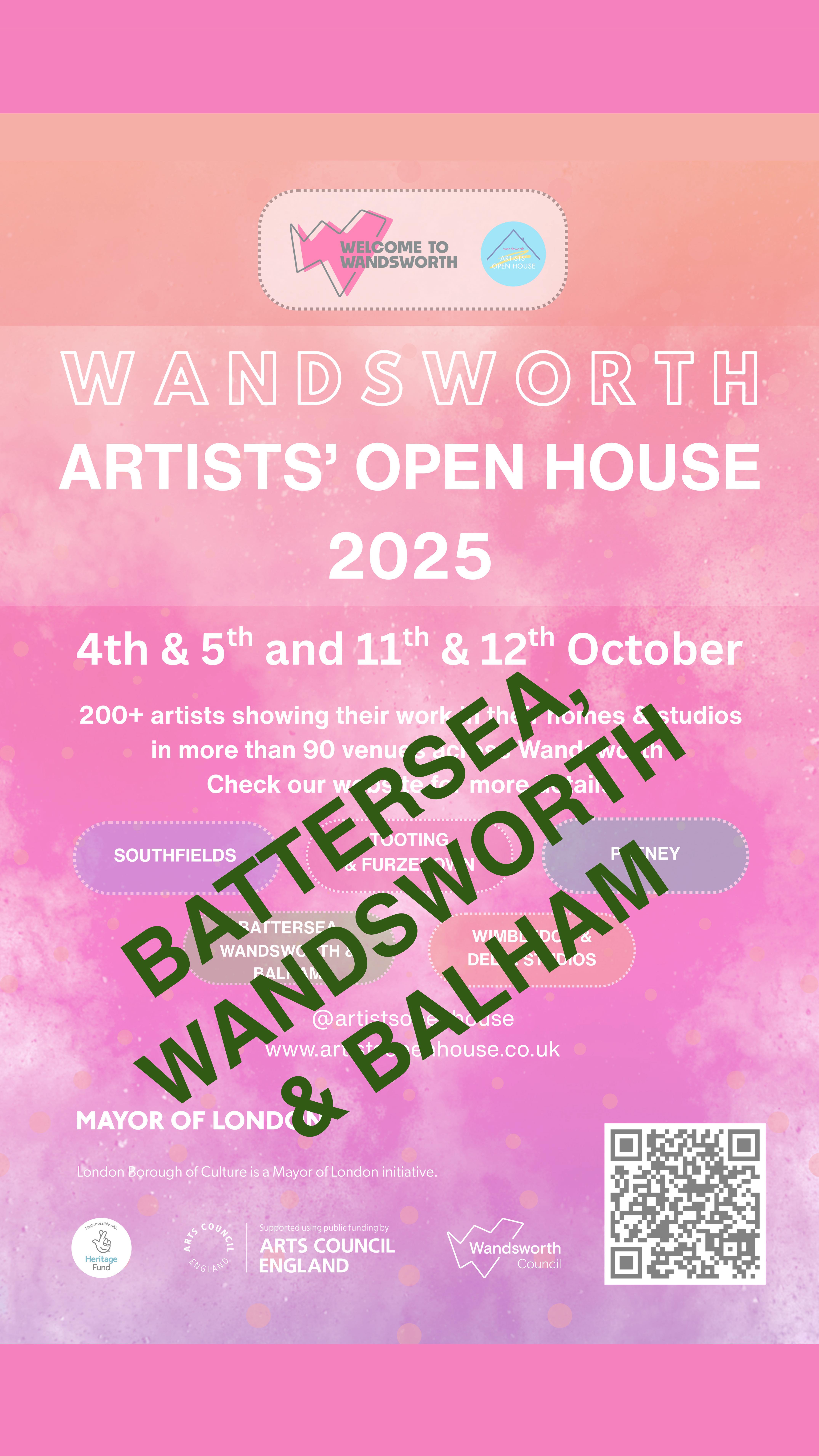 Some of the artists and work featured on this year’s Battersea, Wandsworth and Balham Art Trail.
#battersea #wandsworth #balham #wandsworthartistsopenhouse #arttrail #welcometowandsworth #LBoC2025