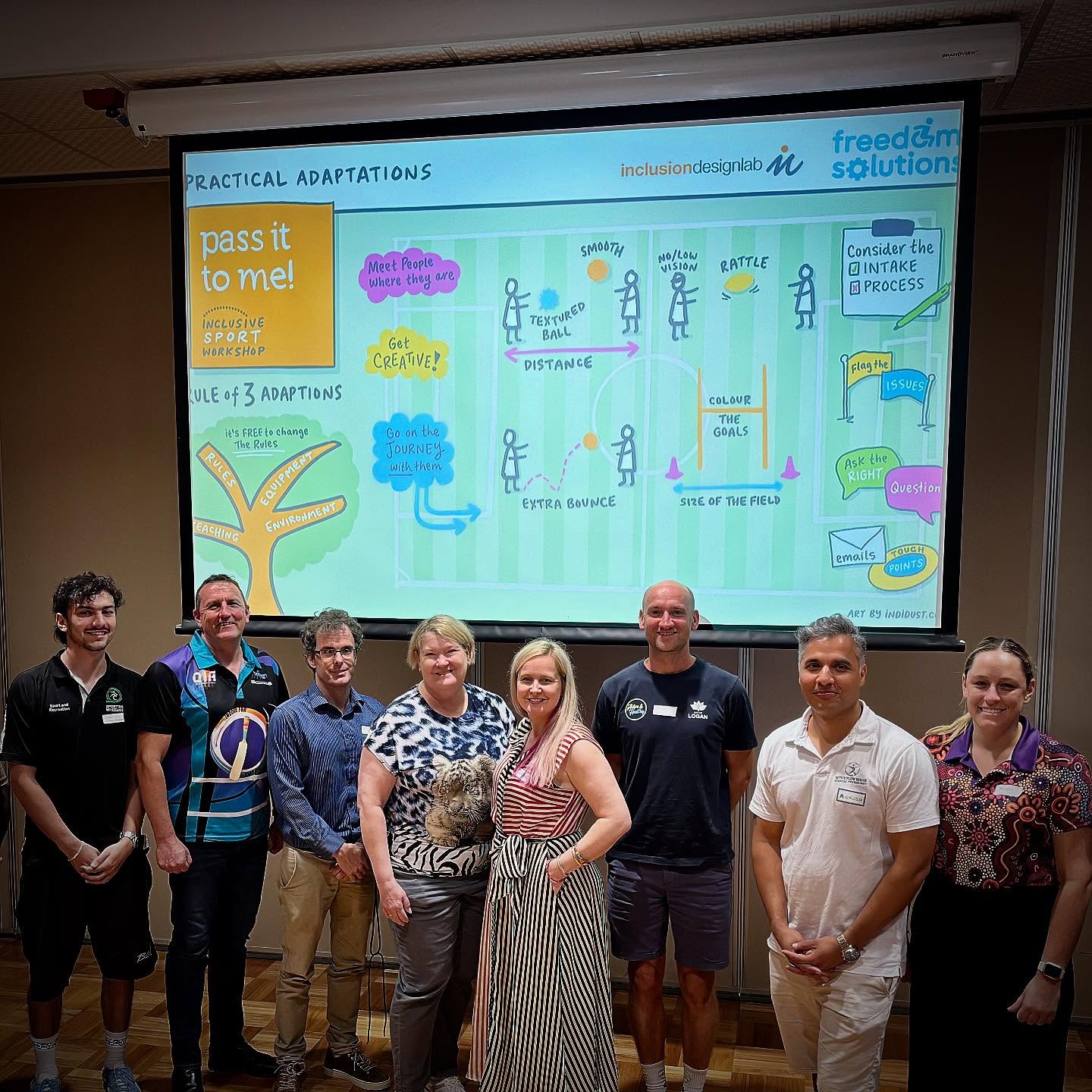 Today I live scribed inclusive sport adaptations as they were demonstrated at a workshop - all in a days work for a visual storyteller! #visualstorytelling #graphicrecording #livescribe #inclusion #inclusivesport