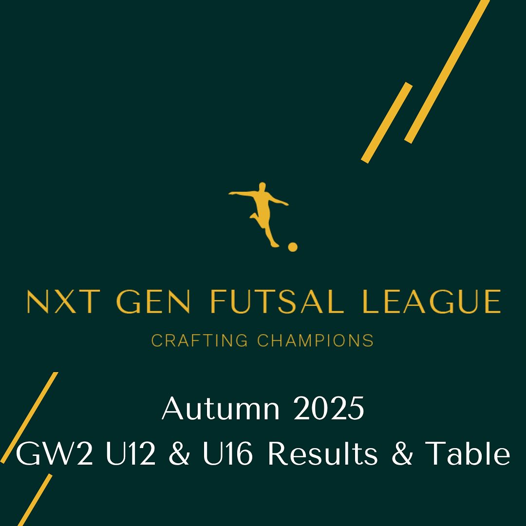 🔥 U12 & U16 GAMEWEEK 2 RESULTS! 🔥
What a day of futsal at @tringsportscentre ! Both age groups delivered absolute entertainment with goals, drama, and some seriously impressive performances.
**U12 HIGHLIGHTS:**
@leightontownyouthfc are simply unstoppable right now! A perfect record continues with dominant displays - that attacking firepower is something special. Four games, four wins, 38 goals scored. Wow! 🚀
**U16 HIGHLIGHTS:**
@bloomsburyfutsalaca showing why they’re top of the table with clinical performances across the board. That 10-2 statement win set the tone, while @tringfutsalclub and @fintafutsal_upminster delivered an absolute thriller in their 5-7 encounter!
The tables are taking shape and the competition in both age groups is fierce. Every match matters, every goal counts, and the quality on show is exceptional!
Swipe through for all the results and see where your team stands 📊
Gameweek 3 is going to be unmissable! Who’s ready? 💪
#U12Futsal #U16Futsal #AutumnLeague2025 #NGFLResults #FutsalFamily #Gameweek2 #GoalFest