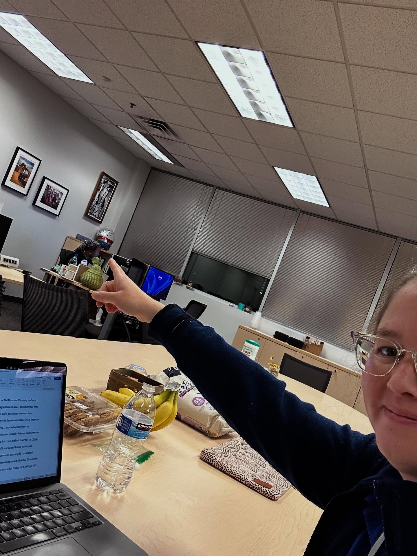 Because sometimes you need to burn the midnight oil to birth this #dissertation baby #overcaffeinated #timeToBeDone #snacksForDays #dissertationblues 🤓🤓