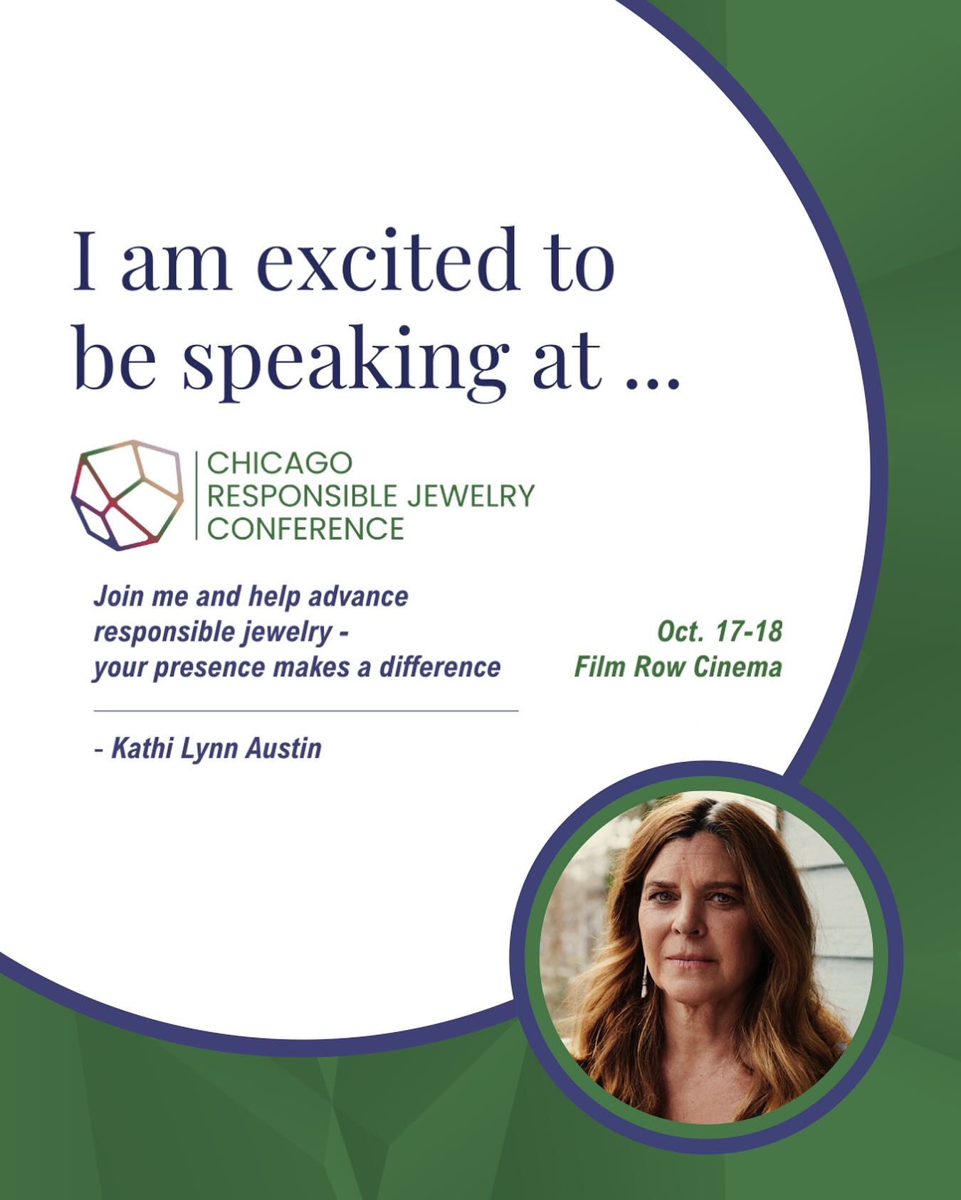 The Conflict Awareness Project is proud to share that our Executive Director will be speaking at the upcoming Chicago Responsible Jewelry Conference on the topic of “Protecting Endangered Species in Environments Where They Source.”
Inspired by the work of Dr. Jane Goodall, this session will explore how ethical and transparent sourcing practices can help protect endangered species and shape a more sustainable future for the jewelry industry.
This conference provides an important platform to advance responsible jewelry sourcing, supply chain transparency, and wildlife conservation — values that lie at the heart of CAP’s mission.
We look forward to engaging with fellow leaders and advocates committed to creating lasting change.
#ResponsibleJewelry #EthicalSourcing #WildlifeConservation #Sustainability #ChicagoConference