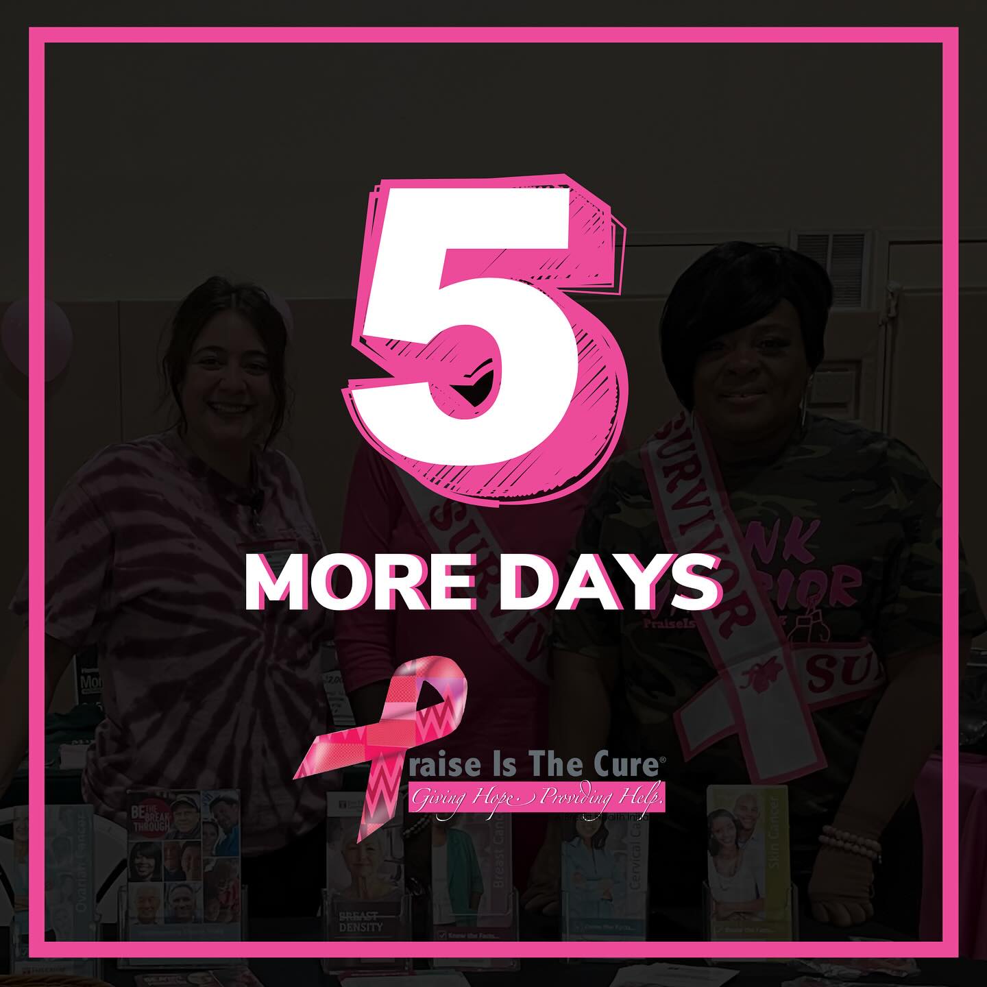 Only 5 days left! Join us on Saturday 10/11/25 as we shine a light on the importance of screenings, mammograms, and the power of community support. Who’s ready to be part of something life-changing?
This year’s anniversary events includes:
🌸 Survivor’s Pamper Party – spa treatments, music, dancing, giveaways & more (registration required).
🎶 Music & Dance Concert – performances by Grace Dance Theater & Philadanco. @gracedancetheater @philadanco
💖 Mammography Screenings – free and available to underinsured/uninsured (appointment required).
👔 Men’s Health Forum – Featuring keynote speaker Stanley Greene, screenings & open discussion on health among Black men (no registration required).
Everything is FREE because our mission has always been to serve, educate, and empower.
🗓: October 11, 2025
📍 Salem Baptist Church of Abington, 2741 Woodland Rd, Abington, PA
⏰: 10:00AM
Together, we will honor the past, embrace the present, and keep moving forward to ensure that the fight against breast cancer—and the fight for healthier communities—stop with us. ✊🏾💗 #ThisMustStop
#PraiseIsTheCure #CommunityEvent #FreeMammogram #FreeCommunityEvent #breastcancersupport #breastcancerwarrior
