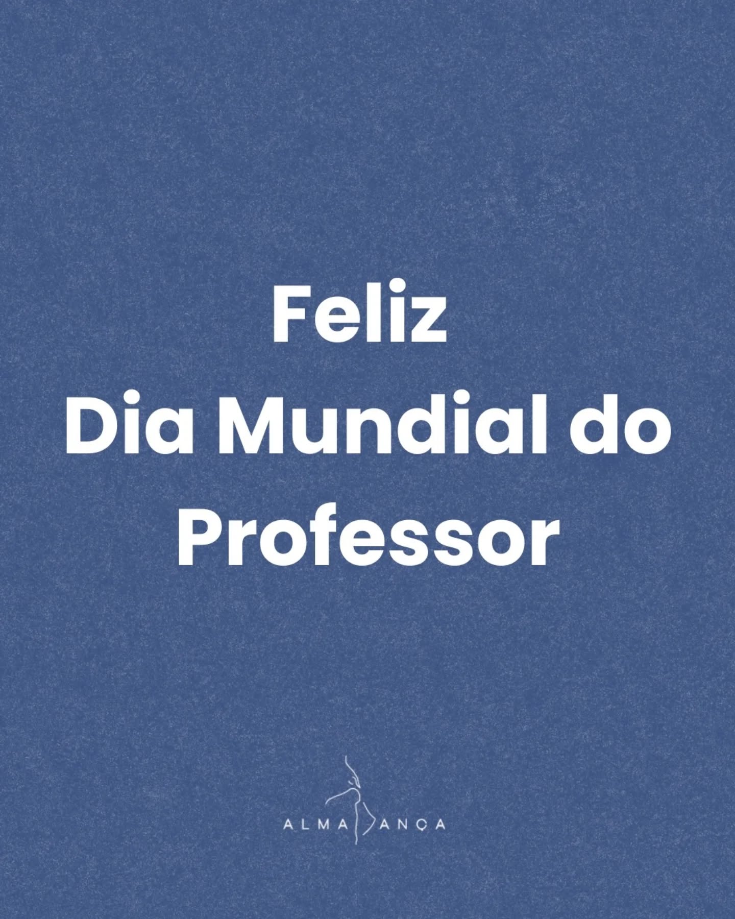 Um feliz dia a todos os professores que nos fazem melhorar todos os dias e nunca desistem de nós, por mais difícil que seja lembrarmo-nos de esticar o pé e entrar no tempo certo 😅