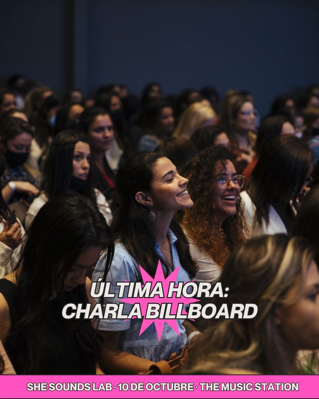 Última hora 🔥@viccovicco y @angelestoledano_ se unen a la charla de Billboard, una de las más esperadas del Lab. ¡¡Corre a apuntarte!!