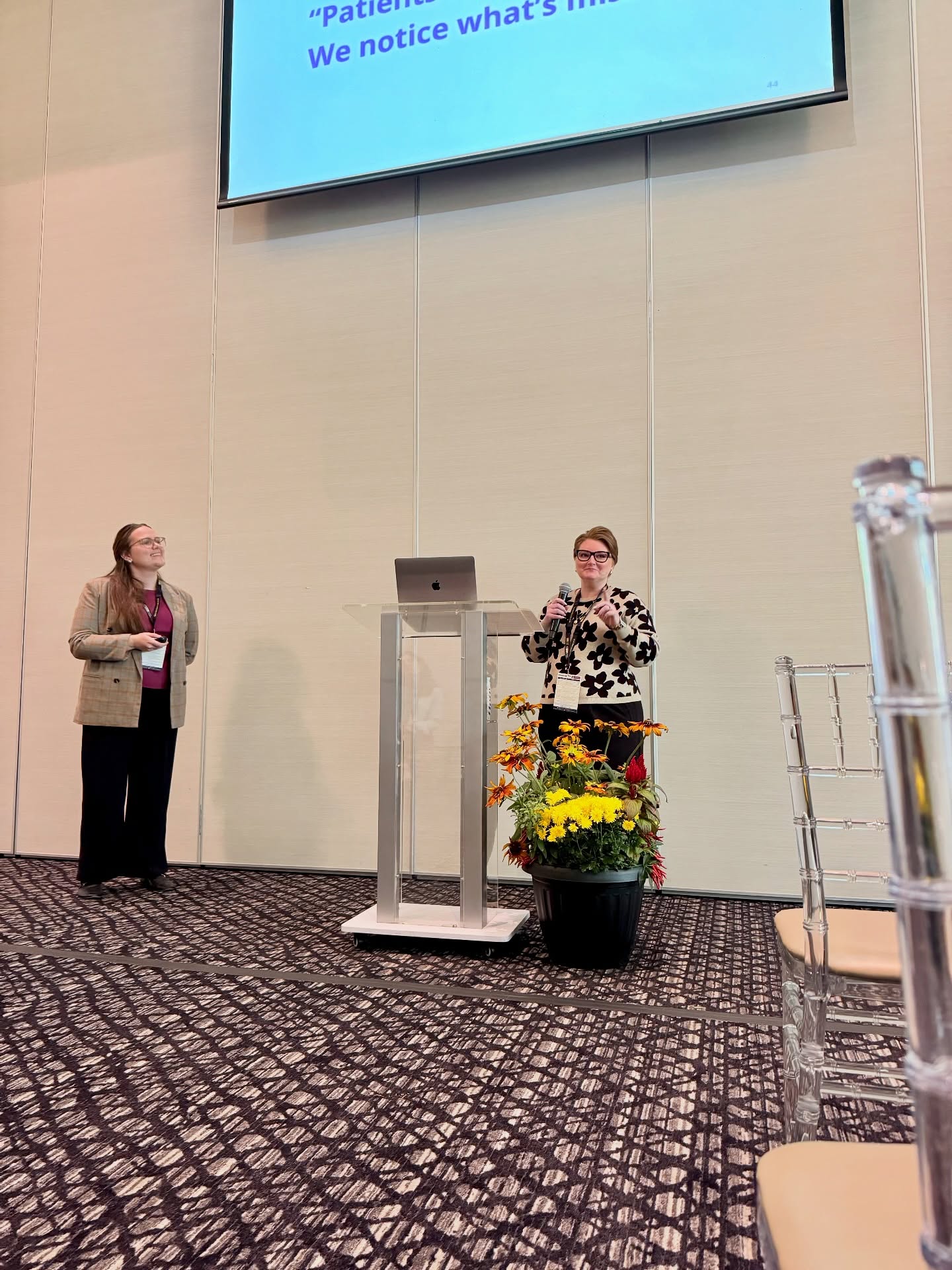 What a day. 💛
Yesterday at #UHNPiPERResearch2025, I had the honour of co-presenting our work on OpenNotes alongside the lead researcher from CAMH’s Digital Mental Health Lab.
OpenNotes is a global initiative rooted in one powerful idea:
📝 Patients should be able to read the notes clinicians write about them.
We spoke about transparency, trauma-informed care, co-design, and why giving patients access to their clinical notes is more than a policy shift—it’s a culture shift.
This is what IMPACT in action looks like.
When patients have a seat at the table, we don’t just share our stories—we help shape the system.
📷 Sharing a few snapshots from a day.
📝 Full blog post coming soon with reflections, stats, and what it means to have impact through the heart.
🔗 In the meantime, you can find out more about OpenNotes through the link in my bio.
#PatientPartner #OpenNotes #MentalHealthResearch #CoDesign #HealthEquity #CAMH #livedexperienceleadership @uhn_research @kite_uhn @uhntoronto @camhnews #piperresearchday2025