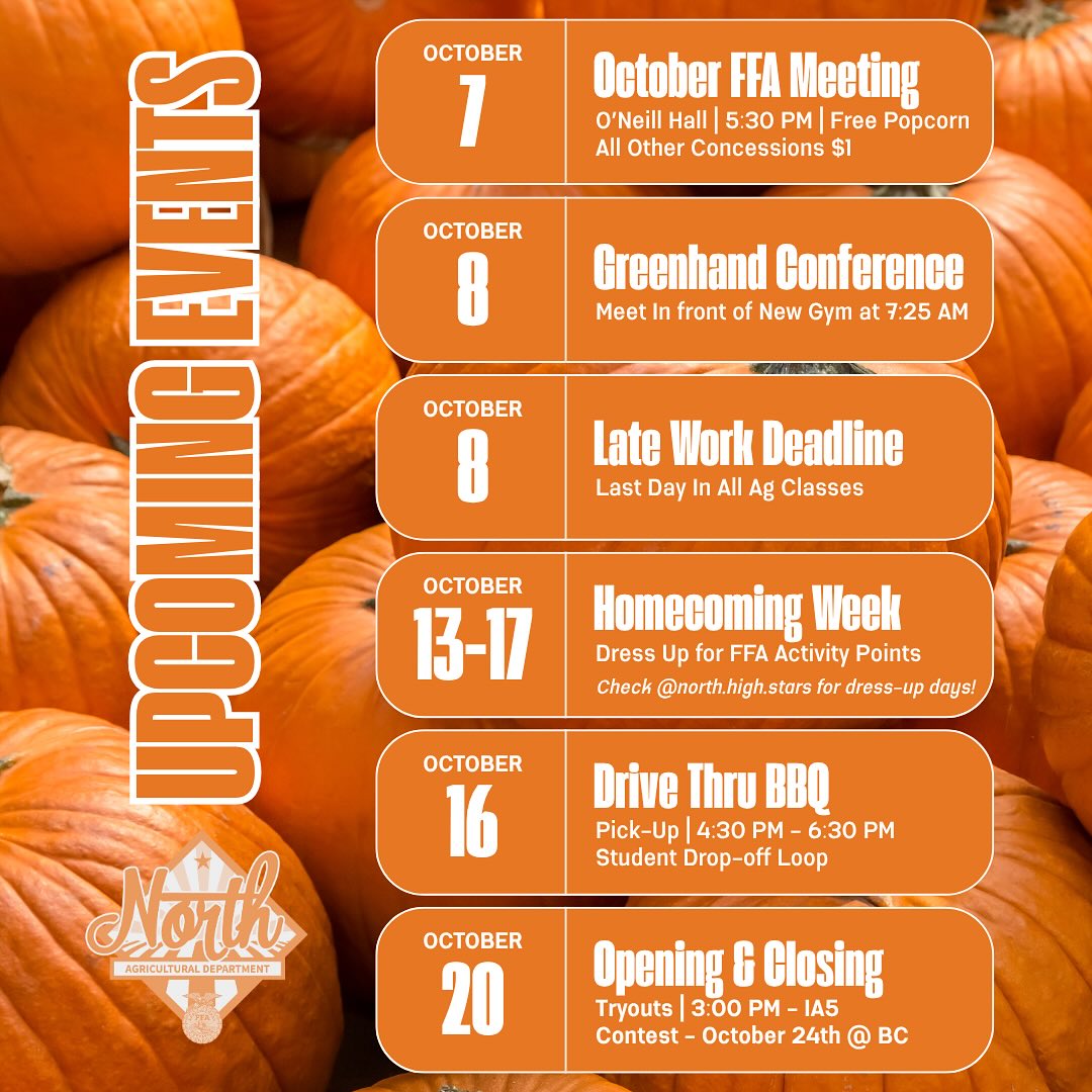 ✨Check out what’s happening this month! 👻🎃⭐️