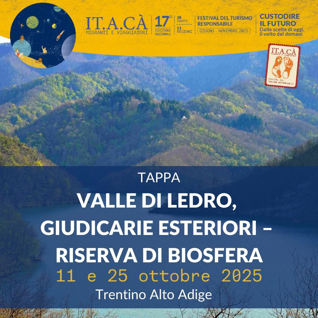 🌿Continua il Festival @it.a.ca! ⛰️
La tappa intende focalizzare alcuni aspetti del tema nazionale proponendo due importanti appuntamenti in estate e in autunno.
“𝑉𝑜𝑔𝑙𝑖𝑎𝑚𝑜 𝑝𝑜𝑟𝑡𝑎𝑟𝑒 𝑙’𝑎𝑡𝑡𝑒𝑛𝑧𝑖𝑜𝑛𝑒 𝑒̀ 𝑖𝑙 𝑚𝑜𝑑𝑜 𝑑𝑖 𝑎𝑛𝑑𝑎𝑟𝑒 𝑖𝑛 𝑣𝑎𝑐𝑎𝑛𝑧𝑎, 𝑖𝑛𝑑𝑜𝑠𝑠𝑎𝑟𝑒 𝑖 𝑝𝑎𝑛𝑛𝑖 𝑑𝑒𝑙 𝑡𝑢𝑟𝑖𝑠𝑡𝑎 𝑛𝑜𝑛 𝑠𝑖𝑔𝑛𝑖𝑓𝑖𝑐𝑎 𝑒𝑛𝑡𝑟𝑎𝑟𝑒 𝑖𝑛 𝑢𝑛𝑎 𝑠𝑜𝑟𝑡𝑎 𝑑𝑖 𝑏𝑜𝑙𝑙𝑎 𝑜𝑣𝑒 𝑖 𝑣𝑎𝑙𝑜𝑟𝑖 𝑣𝑒𝑛𝑔𝑎𝑛𝑜 𝑡𝑒𝑚𝑝𝑜𝑟𝑎𝑛𝑒𝑎𝑚𝑒𝑛𝑡𝑒 𝑠𝑜𝑠𝑝𝑒𝑠𝑖. 𝐴𝑛𝑧𝑖 𝑠𝑖𝑎𝑚𝑜 𝑐𝑜𝑛𝑣𝑖𝑛𝑡𝑖 𝑐ℎ𝑒 𝑎𝑛𝑐ℎ𝑒 𝑞𝑢𝑎𝑛𝑑𝑜 𝑎𝑔𝑖𝑎𝑚𝑜 𝑑𝑎 𝑡𝑢𝑟𝑖𝑠𝑡𝑖 𝑠𝑖 𝑑𝑒𝑏𝑏𝑎𝑛𝑜 𝑚𝑎𝑛𝑡𝑒𝑛𝑒𝑟𝑒 𝑐𝑜𝑠𝑡𝑎𝑛𝑡𝑒𝑚𝑒𝑛𝑡𝑒 𝑎𝑡𝑡𝑖𝑣𝑖 𝑣𝑎𝑙𝑜𝑟𝑖 𝑞𝑢𝑎𝑙𝑖, 𝑖𝑙 𝑟𝑖𝑠𝑝𝑒𝑡𝑡𝑜 𝑑𝑒𝑙𝑙𝑒 𝑐𝑜𝑚𝑢𝑛𝑖𝑡𝑎̀ 𝑙𝑜𝑐𝑎𝑙𝑖, 𝑖𝑙 𝑟𝑖𝑠𝑝𝑒𝑡𝑡𝑜 𝑑𝑒𝑙𝑙’𝑎𝑚𝑏𝑖𝑒𝑛𝑡𝑒, 𝑙’𝑎𝑡𝑡𝑒𝑛𝑧𝑖𝑜𝑛𝑒 𝑎 𝑐𝑜𝑔𝑙𝑖𝑒𝑟𝑒 𝑙𝑒 𝑑𝑖𝑣𝑒𝑟𝑠𝑒 𝑓𝑜𝑟𝑚𝑒 𝑑𝑖 𝑏𝑖𝑜𝑑𝑖𝑣𝑒𝑟𝑠𝑖𝑡𝑎̀, 𝑛𝑎𝑡𝑢𝑟𝑎𝑙𝑒 𝑒 𝑐𝑢𝑙𝑡𝑢𝑟𝑎𝑙𝑒, 𝑐𝑜𝑜𝑝𝑒𝑟𝑎𝑟𝑒 𝑝𝑒𝑟 𝑟𝑖𝑑𝑢𝑟𝑟𝑒 𝑙𝑒 𝑑𝑖𝑠𝑢𝑔𝑢𝑎𝑔𝑙𝑖𝑎𝑛𝑧𝑒 𝑐ℎ𝑒 𝑠’𝑖𝑛𝑐𝑜𝑛𝑡𝑟𝑎𝑛𝑜 𝑛𝑒𝑙 𝑝𝑒𝑟𝑐𝑜𝑟𝑠𝑜” 🍁🍂
🔻 A cura del socio @ledroinselberg