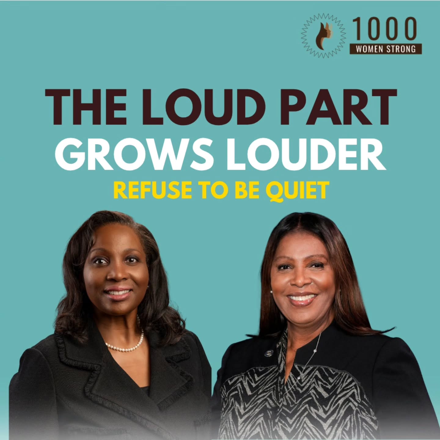 Pay attention.
Call things what they are.
Refuse to be or stay quiet.
#1KWS #WeAreWhereBlackWomenAre #TheQuietPart #LouderNow #IfYouAreSilentAboutYourPain #YouKnowTheRest