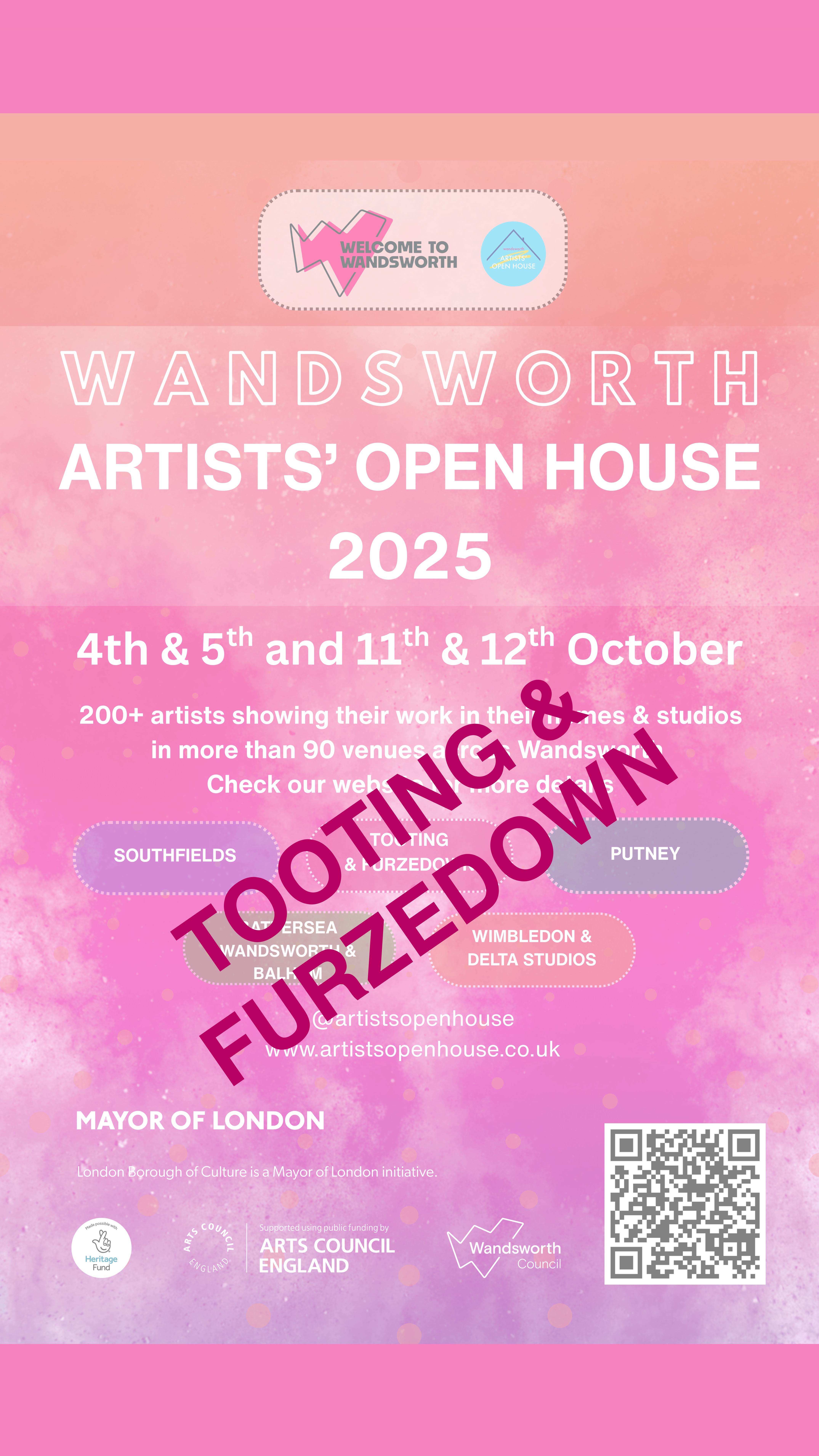 Some of the artists and work featured on this year’s Tooting and Furzedown Art Trail.
@artistsopenhouse is your chance to visit and chat to some of the amazing local talent.
#tooting #furzedown #wandsworth #wandsworthartistsopenhouse #arttrail #welcometowandsworth #LBoC2025