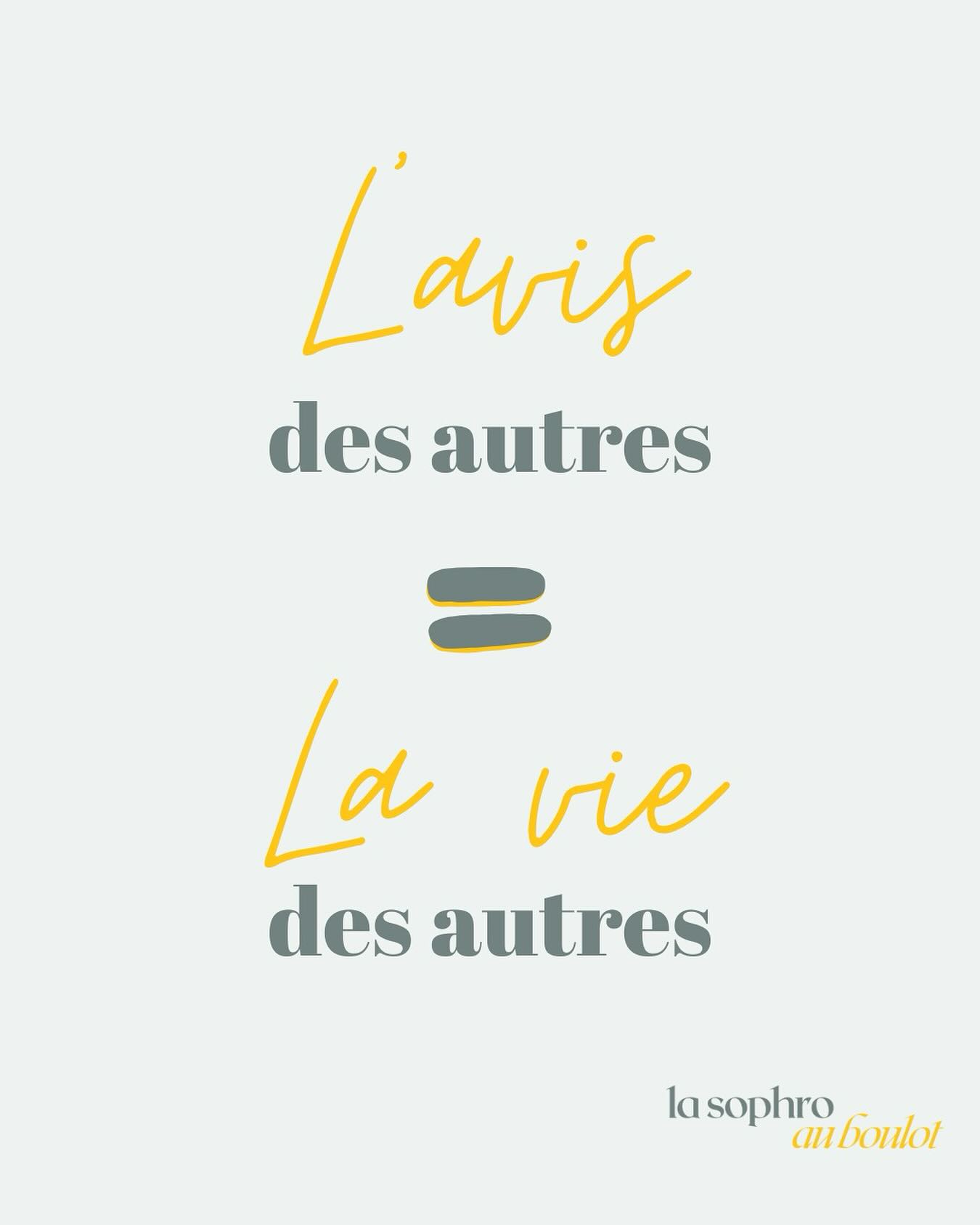 Combien de fois t’es-tu retenu de dire quelque chose, de proposer une idée ou de suivre une envie… simplement par peur de ce que les autres allaient penser ?
Cette peur du regard des autres, on la ressent tous à un moment donné.
Et pourtant, elle nous empêche souvent d’être pleinement nous-mêmes.
Il y a une phrase attribuée à Paulo Amaro, coach et auteur, qui m’aide énormément :
💬 « L’avis des autres n’est que la vie des autres. »
Elle résonne fort en moi… même dans ma vie de maman !
Parce qu’elle me rappelle que le jugement de l’autre parle de lui, pas de moi.
🌿 En sophrologie comme en coaching, j’accompagne justement celles et ceux qui veulent retrouver cette liberté intérieure : oser, s’affirmer, avancer selon leurs propres valeurs.
Alors dis-moi…
✨ Que pourrais-tu oser si le regard des autres ne pesait plus autant ?
—
🙋🏼♀️ Hello, moi c’est Constance, je suis animée par l’envie de favoriser le « mieux-être » dans les environnements professionnels.
✨ Ma mission en tant que coach et sophrologue ?
Accompagner tous les professionnels à libérer et booster leur potentiel en les aidant à se poser les bonnes questions pour qu’ils puissent se sentir mieux dans leur tête, leur corps et par conséquent dans leur travail et leur vie !
.
.
.
#coachingprofessionnel #coaching #coachpro #coach #intelligenceemotionnelle #ie #eqi #sophrologie #sophrologue #developpementpersonnel #gestiondustress #gestiondesemotions #gestiondustressenentreprise #prevention #qualitedevieautravail #qvt #bienetreautravail #lasophroauboulot