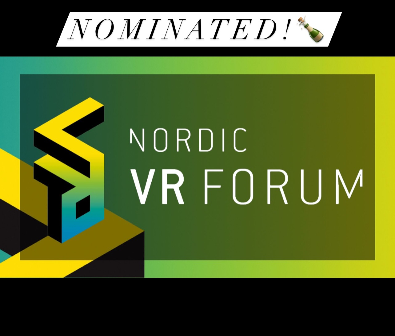 Wow! Just got word that I am Nominated for BEST VIRTUAL PRODUCTION for our @alanwalkermusic TikTok-project, together with @netronnorway and @xvision_3d https://www.vrforum.no Congratulations to all! 🍾🥳