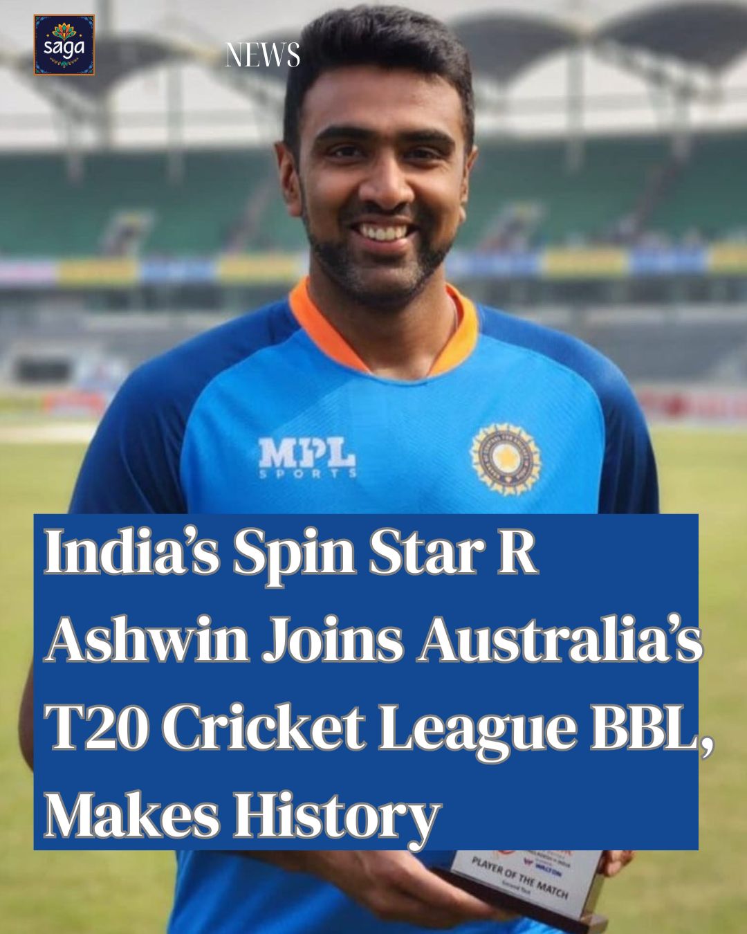 India’s Spin Star R Ashwin Joins Australia’s T20 Cricket League, Makes History
Sydney Thunder has pulled off one of the biggest coups in Big Bash League history, signing Indian cricket legend Ravichandran Ashwin to play the full 2025-26 BBL season—making him the first capped Indian male cricketer ever to compete in Australia’s top T20 league.
Ashwin, 39, joins the Thunder after a storied international career that saw him claim 537 Test wickets for India and win both the Cricket World Cup (2011) and Champions Trophy (2013).
His presence is set to electrify Australian cricket fans, with Thunder management and Cricket Australia calling the deal “historic” and “the biggest overseas signing since the league’s inception”.
Speaking after the signing, Ashwin explained, “Thunder were crystal clear about how they’d use me and brave enough to back it. My conversations with the leadership were excellent, and we’re fully aligned on my role. I love how Dave Warner plays the game... I can’t wait to perform for the Thunder Nation”.
Sydney Thunder, alongside Ashwin, have also added Pakistan’s Shadab Khan and New Zealand’s Lockie Ferguson to their squad, setting the stage for an exciting BBL season.
Do you think R Ashwin will be a game changer for Sydney Thunder and the BBL?
Read the full story on www.sagatimes.com.au
#rashwin #sydneythunder #BBL #indiancricket #australiancricket #Indiansinaustralia