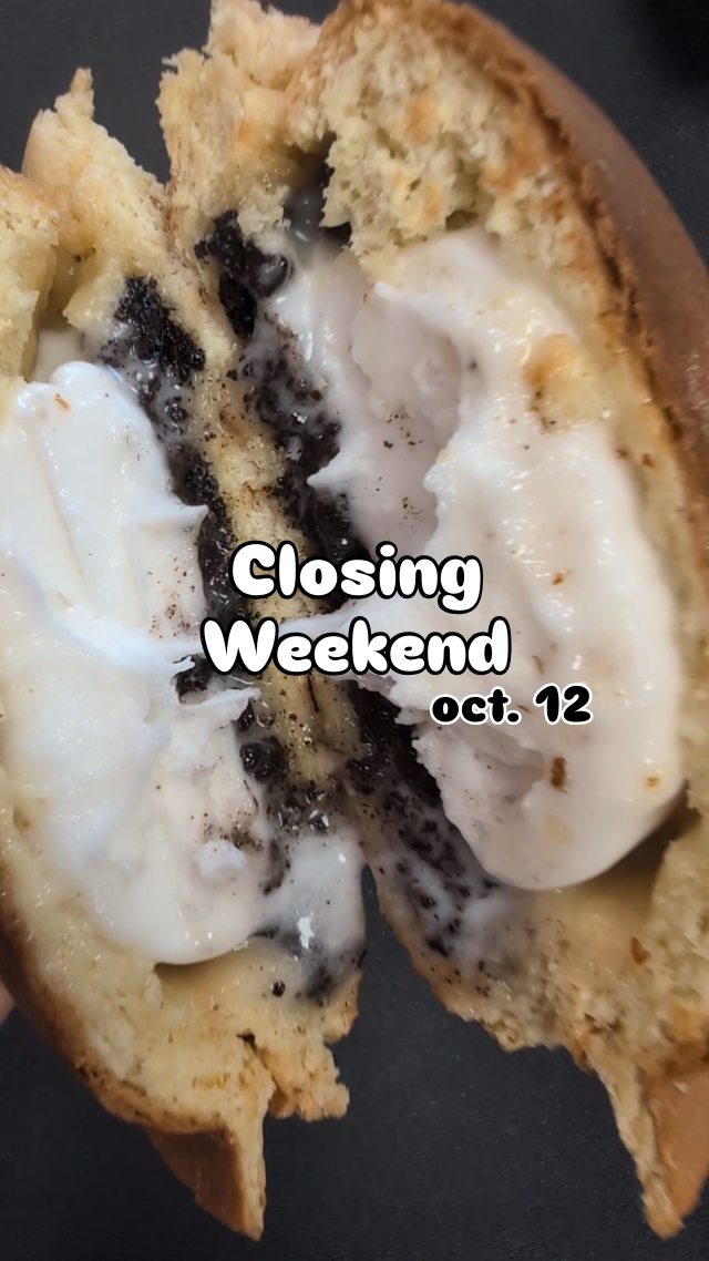 last call. pull up. season ends oct. 12
Warm buns, cool heart 🤍
2 for $12 all weekend 🤝
Coconut drizzle > everything
#sorbaenbma #newbedfordma #dairyfreelife #vegansofri #vegansofma #baebuns