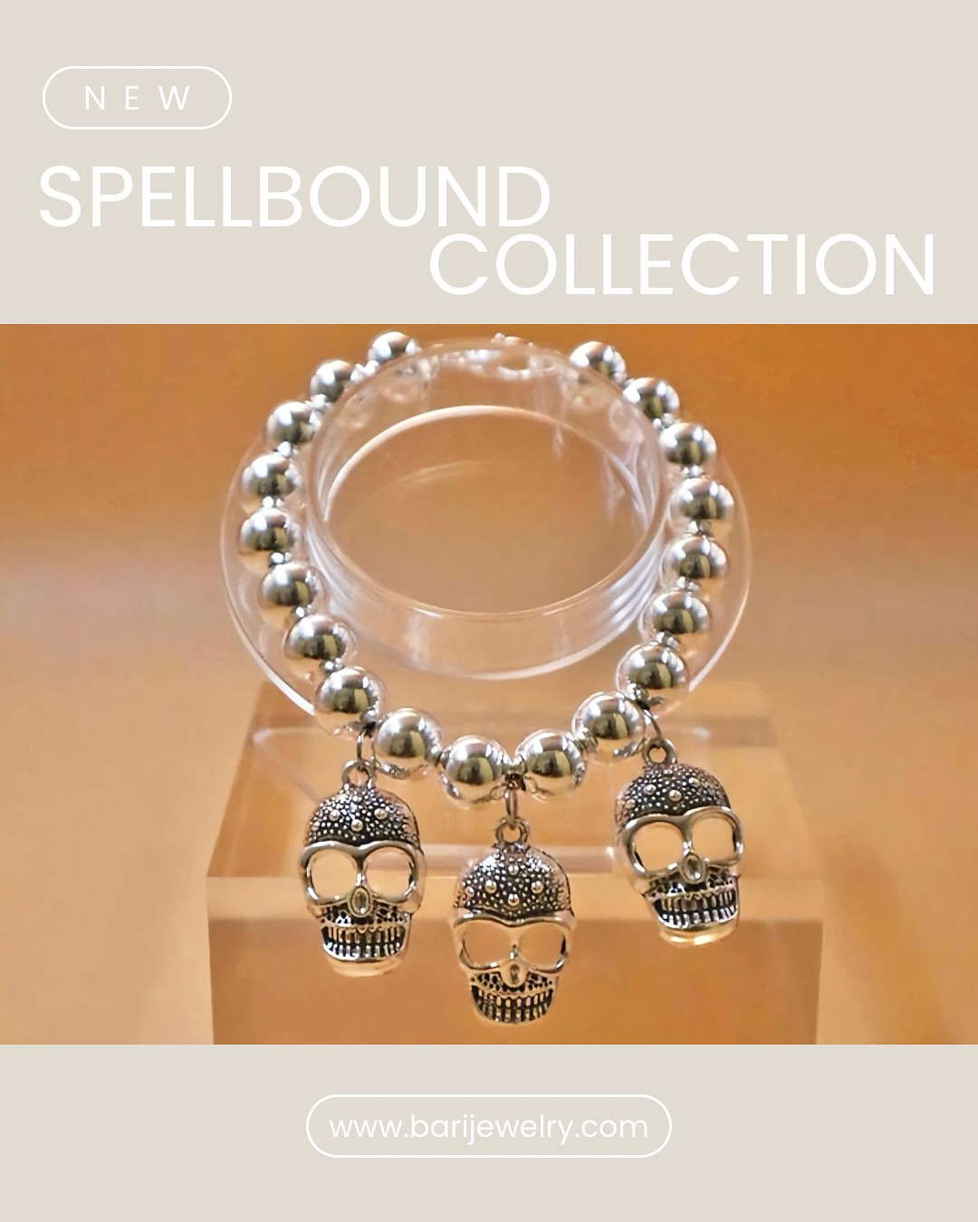 🦇 Our limited-edition Spellbound Collection captures the magic of Halloween and Día de los Muertos 🌹 a celebration of mystery, beauty, and spirit.✨
Shop our handcrafted, one-of-a-kind necklaces and bracelets 🖤
Because once they’re gone… they’re gone for good.
💫 Follow us for more updates and exclusive launches:
IG: @_barijewelry
FB: barijewelryfb
TikTok: _barijewelry 💎
#SpellboundCollection #BariJewelry #LimitedEditionJewelry #SeasonalCollection #HandcraftedJewelry #HalloweenJewelry #DiaDeLosMuertos #DayOfTheDead #StatementJewelry #UniqueDesigns #JewelryLover #FallStyle #AutumnVibes #MysticalJewelry #SpookySeasonStyle #ArtisanJewelry #JewelryAddict #OneOfAKindJewelry #BohoChicStyle #GlamWithMeaning #EtherealVibes #HalloweenAesthetic #FestivalOfSouls #JewelryInspo #JewelryObsessed #LuxuryHandmade #FallCollection #GothicGlam #SeasonalDrop