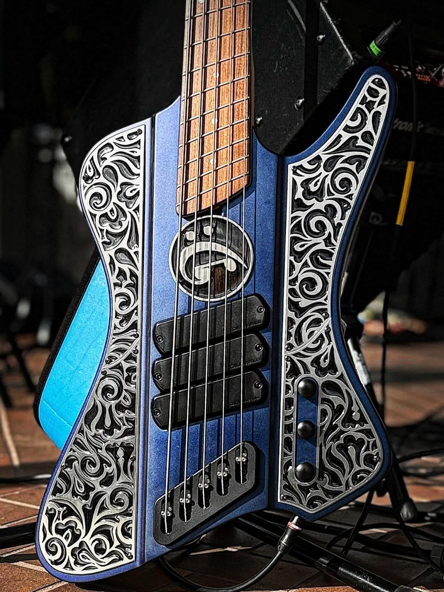 Handmade Custom Pickguard by @alperiouspickguard #alperiouspickguard #dingwall #bassguitar #pickguard #electricbass #musician #fyp #custombass #femalebassplayer #bassguitarist
