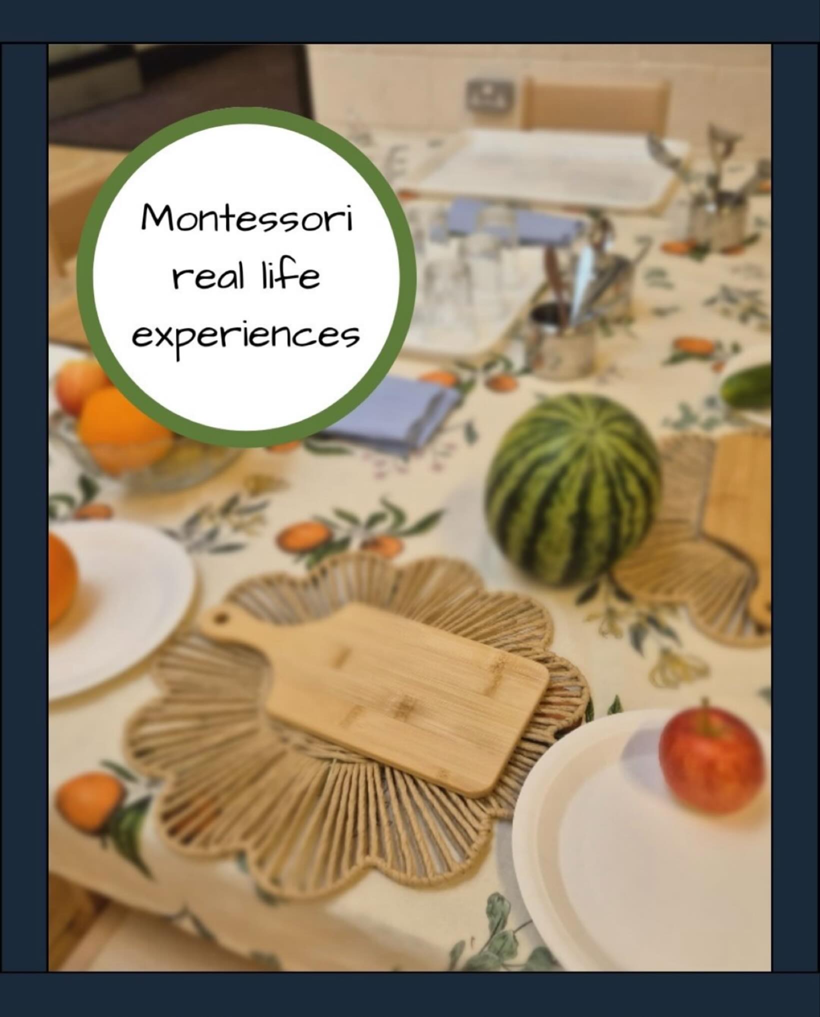 Practical Life in Montessori ✂️🍎
At Woodland Wanderers, we follow the Montessori approach where children learn through real experiences that build independence, confidence, and a love for learning.
Simple, everyday tasks like cutting their own fruit, pouring drinks, or tidying their space aren’t just chores, they’re powerful learning moments.
Through these activities, children refine their coordination, develop concentration, and begin to see themselves as capable, responsible individuals.
Montessori isn’t just about what children learn, it’s about who they become. 🌱✨
#montessoriearlyyears #eyfsmontessori