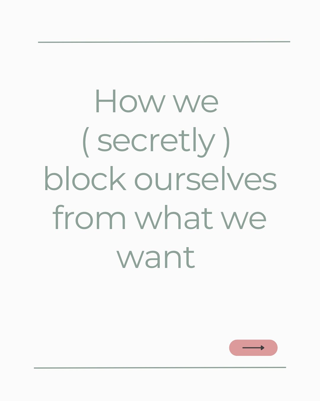 So many of these are familiar from years gone by.
Breaking free from the sabotage and trying something new can be both terrifying but life changing !
#complicit #growth #selfsabbotage #sabbotage
But how many do you currently do?