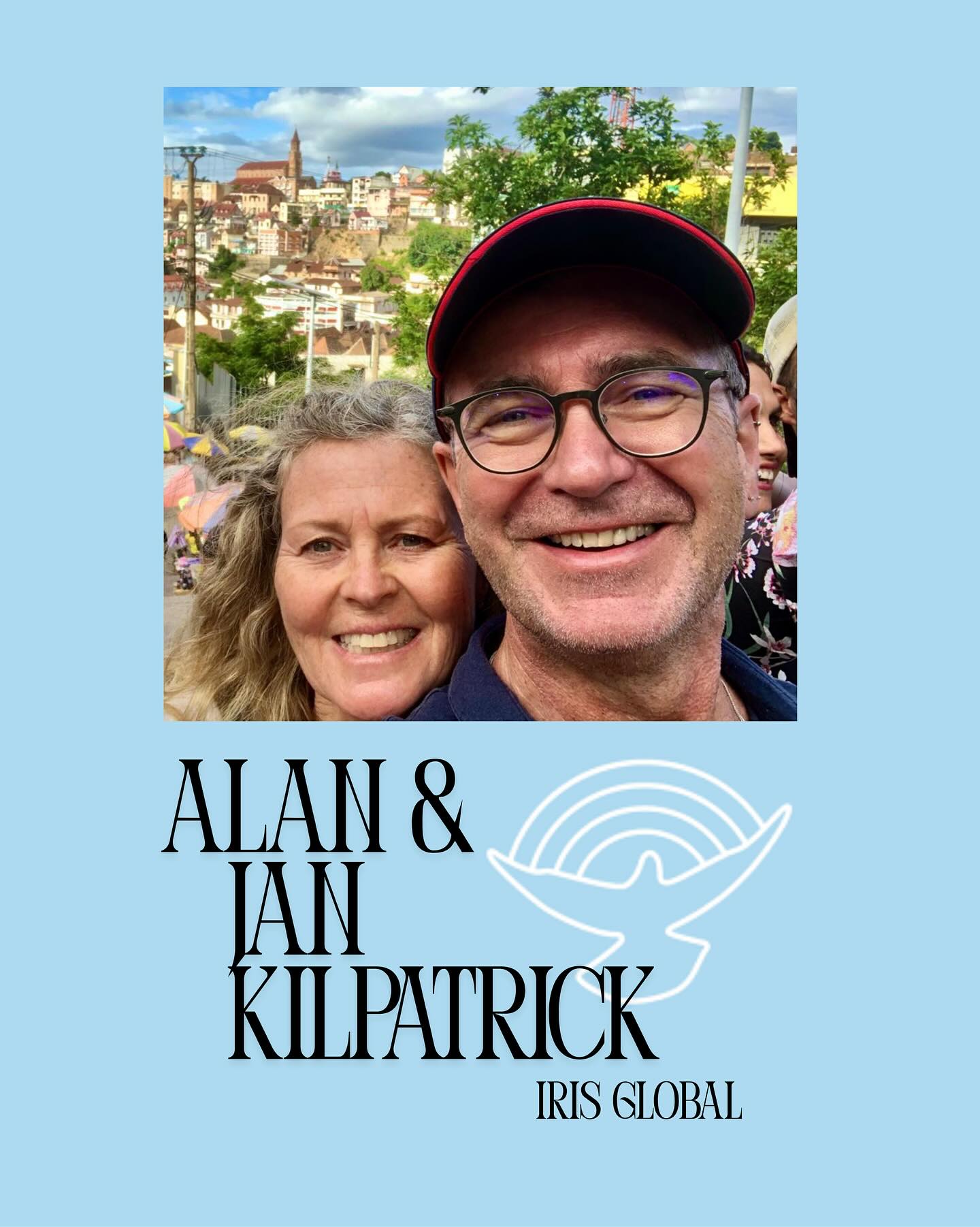 We are excited to have our friends Alan & Jan Kilpatrick with us from Iris Global this Sunday 🙌🏻
We can’t wait to worship with you!
See you Sunday 10:30AM!