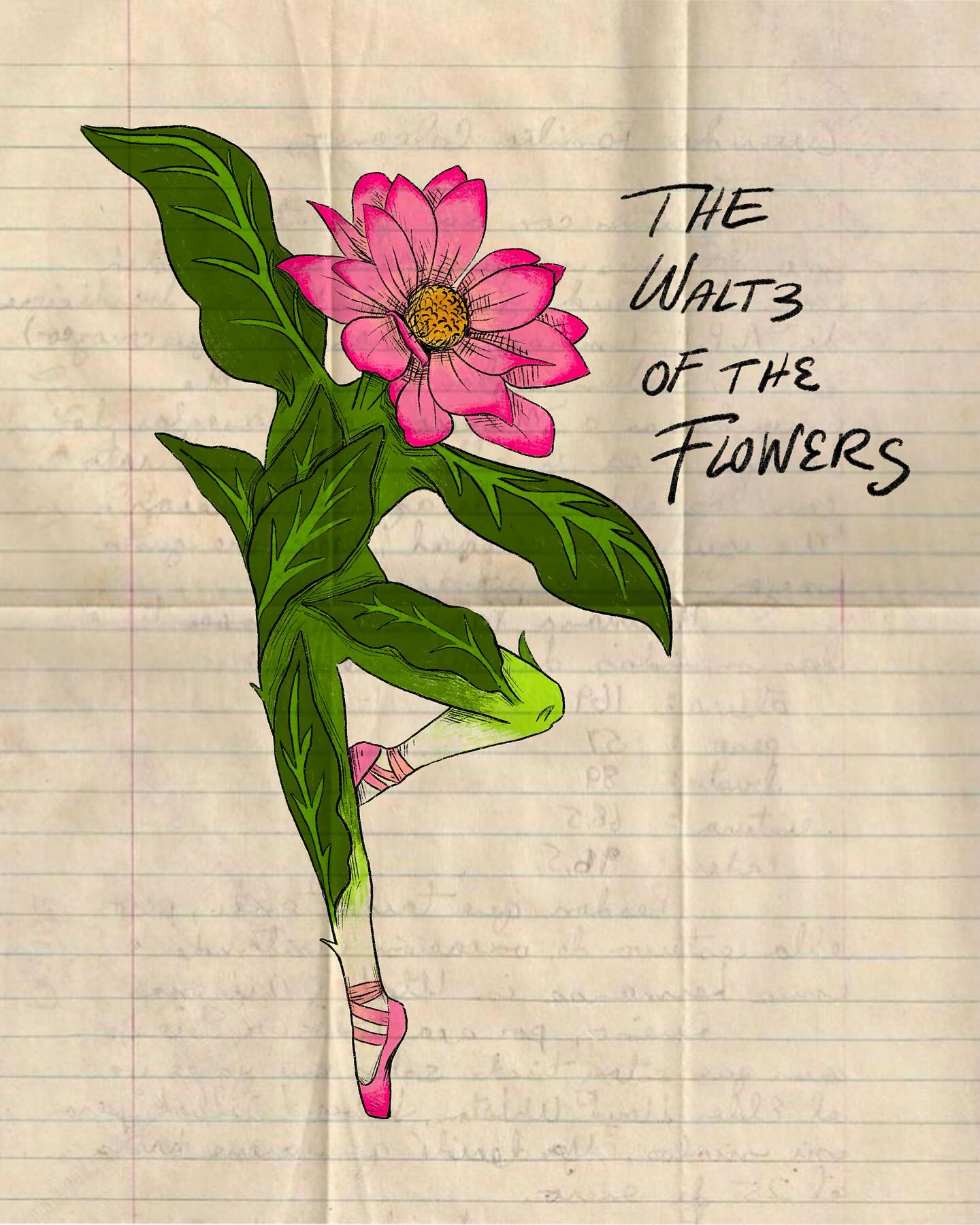 Day 8: Flower (waltz of the)
Really struggled with this one, still don’t love the background hence the notebook style. But alas the day is almost over and things must be posted!
#octoberartchallenge #badtober #badtober2025 #badtober2025day8 #illustration #procreateillustration #procreate