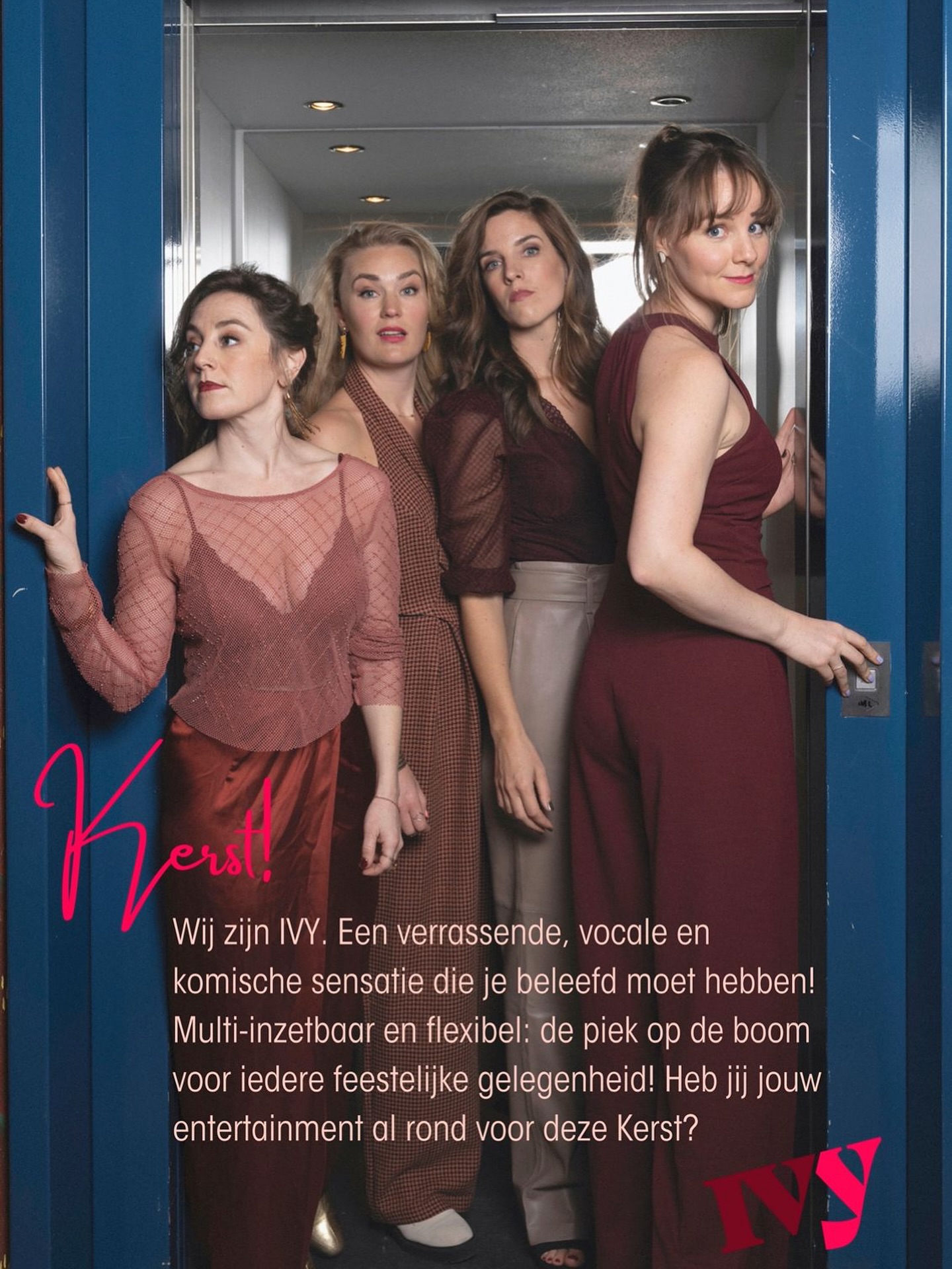 Boek nu voor KERST 🎄
Wij verzorgen de ideale omlijsting voor uw kerstevenement! Het kerstontbijt of de eindejaarsborrel van uw bedrijf, het kerstdiner van uw rotaryclub? Welke zalige gelegenheid dan ook… Met vierstemmige versies van bekende nummers zetten wij een onvergetelijke piek op de boom! 🎄 Nieuwsgierig? Neem contact op voor meer informatie en boekingen. Tot in december? 🎅
#kerst #kerstviering #boekingen #entertainment #vocaalensemble #vocaalentertainment #zangroepje #zanggroepboeken #zangeressen #zangeressenboeken #closeharmony #muziek #muziekopuwfeest #boekons #boeknu #nuboeken