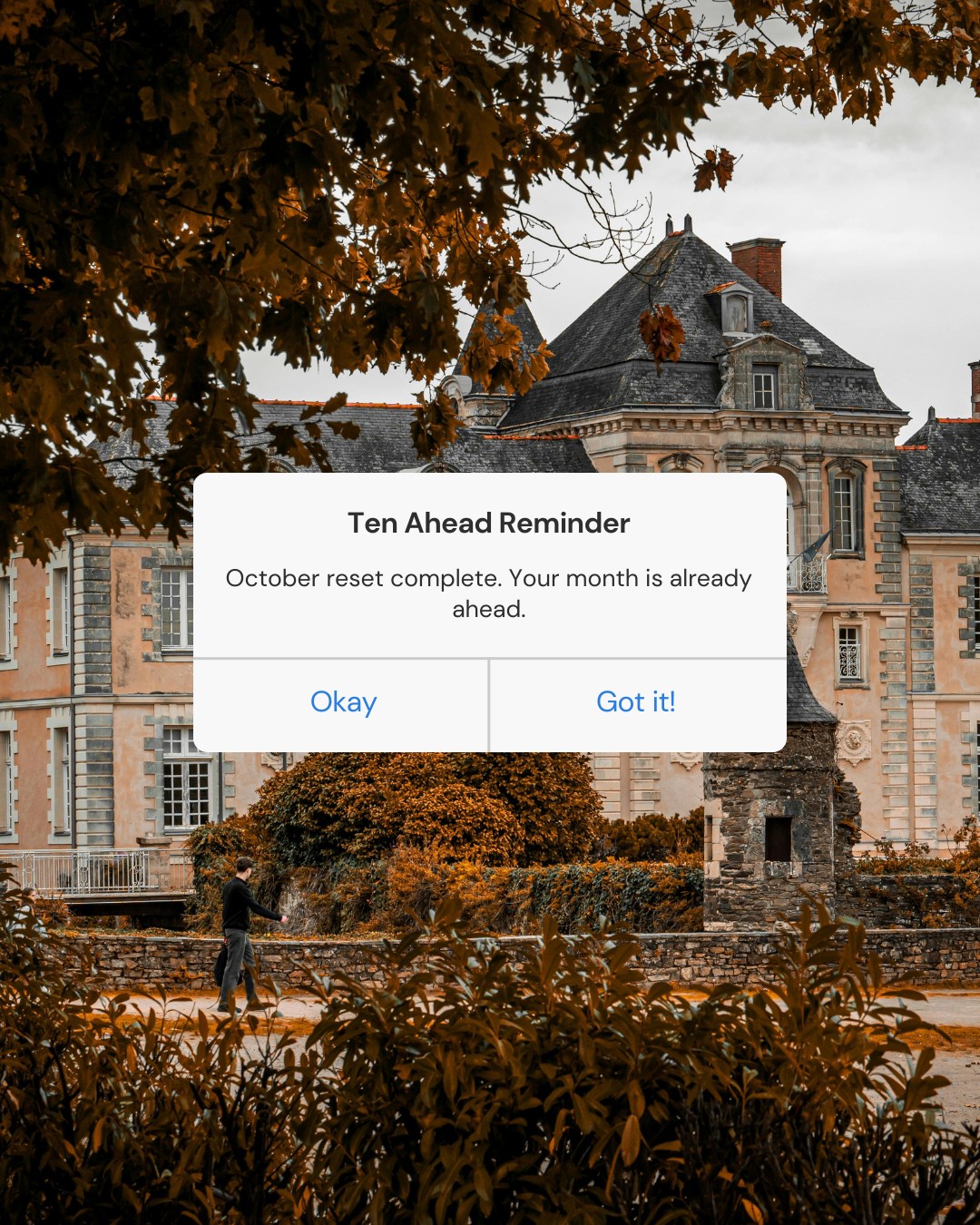 This October, everything is already done. 🍂
No conflicts. No stress. No chasing.
The reset is complete. You are ten steps ahead.
#TenAhead #LifestyleOffice #ExecutiveLife #PrivateOfficeForLife