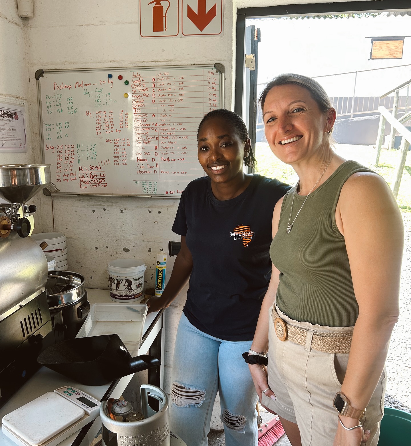 The ladies’ turn behind the roaster ☕🔥
#coffee #coffeeshop #roasting #roastingcoffee #tourism #kzn #exploremore #instagood #explorekzn