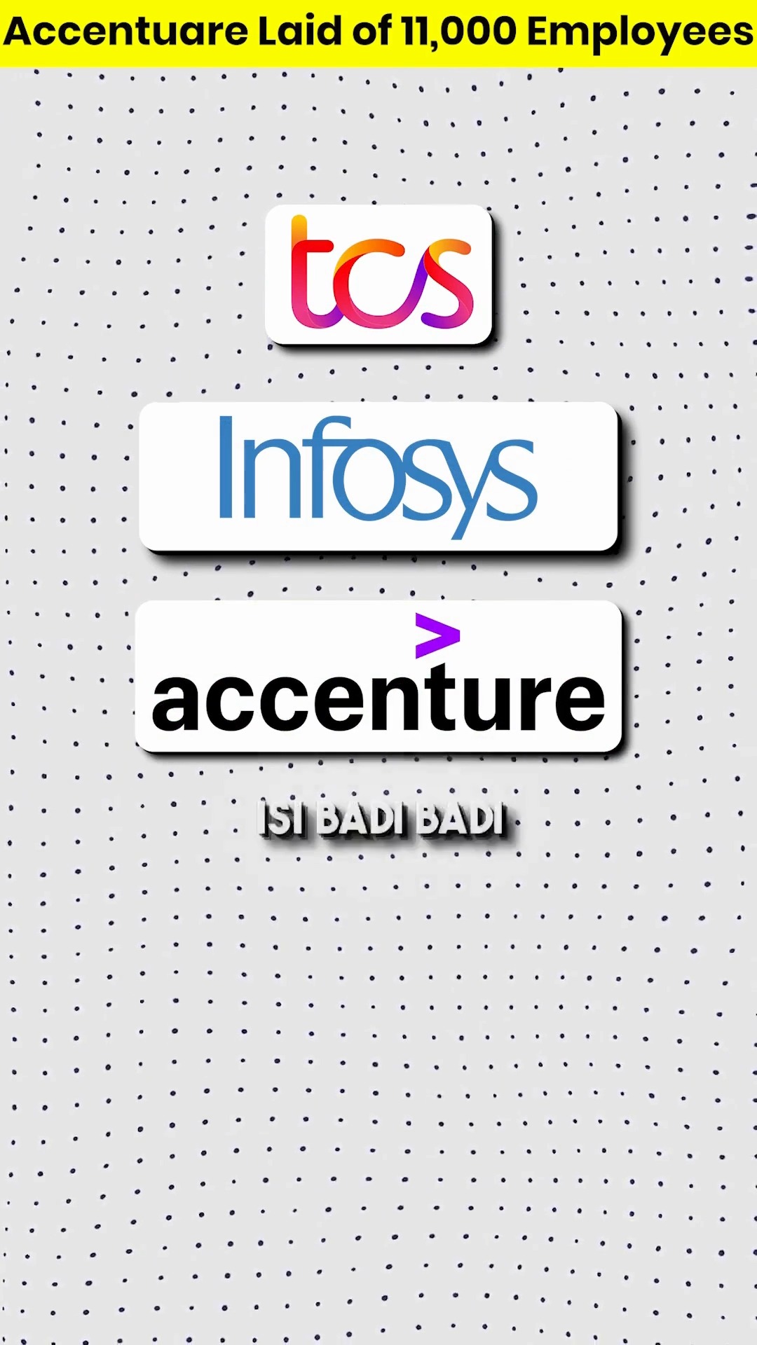 Why Are TCS & Accenture Firing Senior Employees? | Dark Reality of IT Industry
Senior employees are getting laid off from big IT companies like TCS and Accenture 😳
What’s really happening in the Indian IT industry?
Is experience now a liability? 💼
Watch this short video to know the dark reality behind it.
#tcs #accenture #industry #layoffs #technews #indianit #corporatelife #workculture #JobCrisis #TechLayoffs #ITJobs #AIvsHumans #careerintech