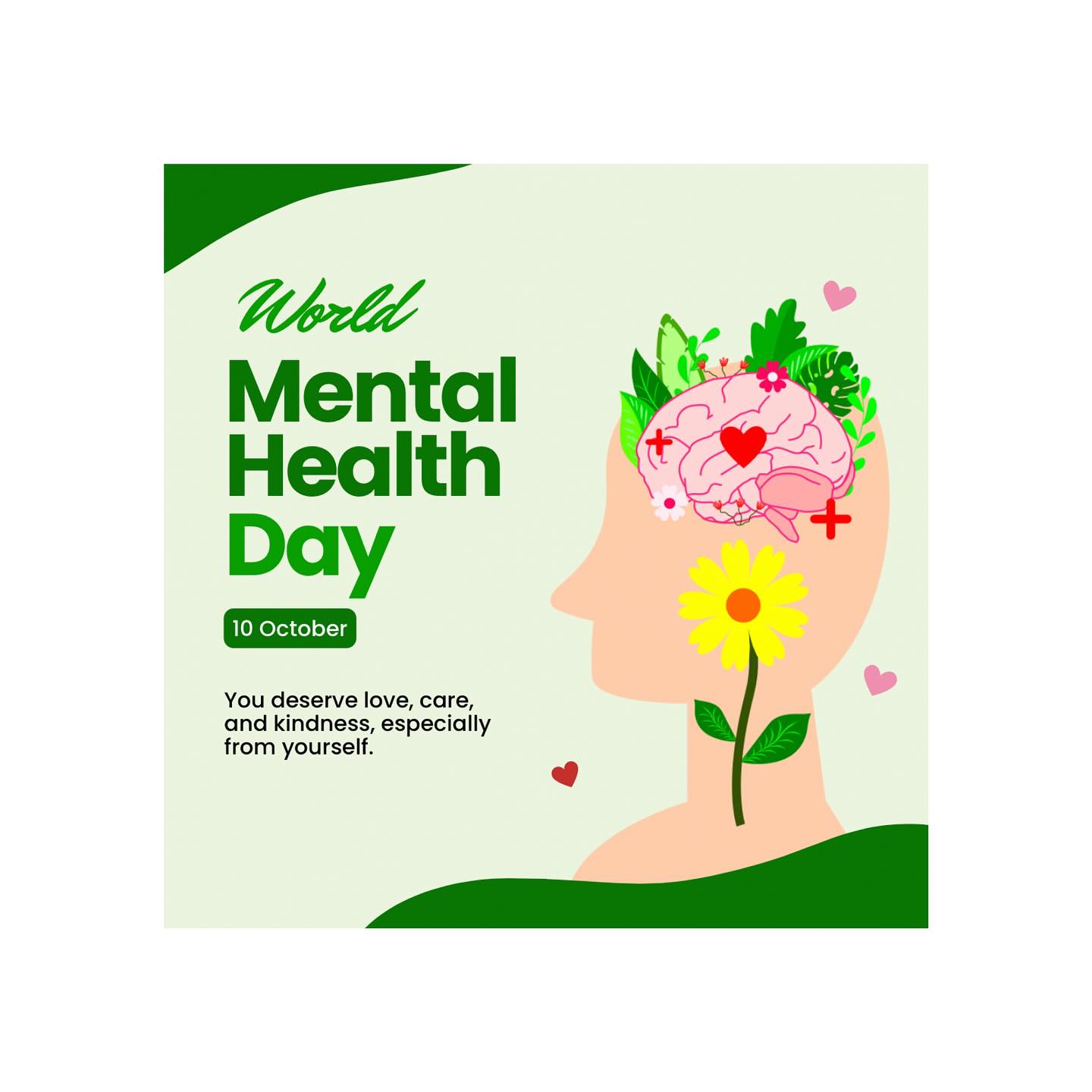 🌱 World Mental Health Day
Today is a reminder that mental health is not separate from our overall wellbeing — it’s woven into how we move, breathe, eat, and rest.
Gentle movement can shift your mood.
Stillness can bring clarity.
Nourishment can calm your nervous system.
And awareness can create space for healing.
Take a moment today to check in — not to fix, but to listen.
Your body, breath, and mind are always in conversation.
When you care for one, you care for them all. 💚
#WorldMentalHealthDay #HolisticWellness #MindBodyConnection #YogaForMentalHealth #MindfulLiving