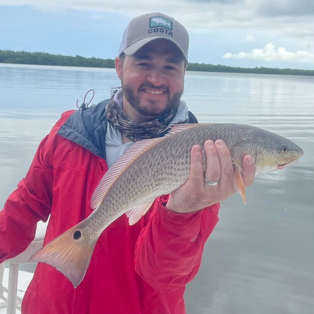 fun size #redfish 🎃 This October’s redfish bite is pretty darn good! I have a few spots open this month, call me to fill them 📲 305-778-5342 #a2fishingcharters #irtreels #cajuncustomrods #donnmarpliers #reelfishyapparel #palmythgloves #fourhorsementackle #tfoflyrods #fortressmarineanchorsusa #captainspreferredproducts