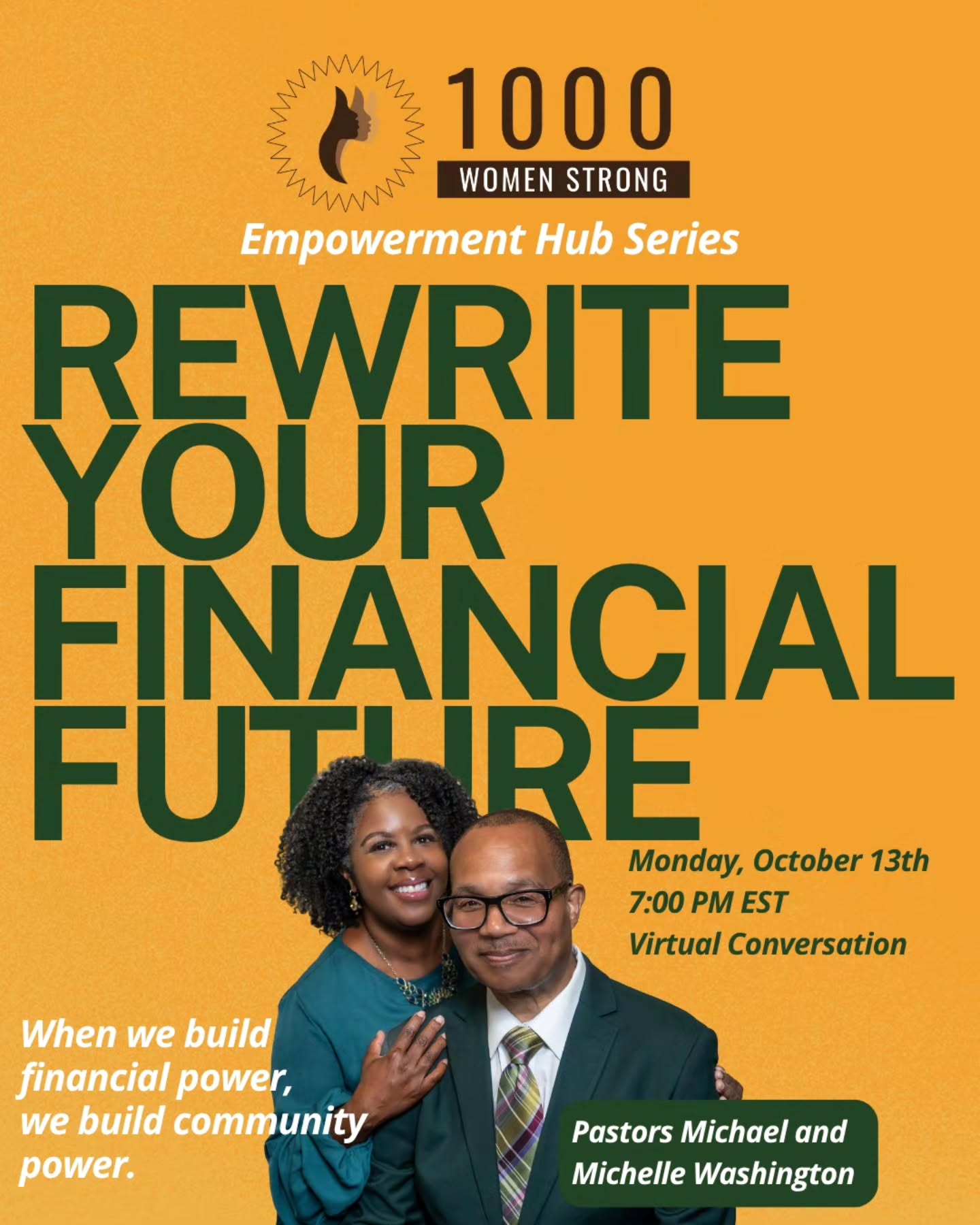 Are you registered for our next Empowerment Hub??
We're rewriting our financial futures and making sure our money works for us, ESPECIALLY right now 👀
Meet us this Monday at 7pm EST
Indigenous People's Day because the only Christopher we acknowledge is now Gregory on Abbott ✌🏾
Link in bio.
#1KWS #MoneyMatters #Virtual #LetsTalk #LetsShare