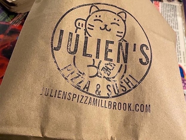 A few updates:
We are expecting a baby next month! So please be patient with us as our menu and hours will sometimes vary as we get ready for the little one. As momma and sushi chef of Julien’s, I try to work up until the baby comes but there are always unexpected things that can pop up!
We will be CLOSED for Halloween, Friday 10/31, as we have way too many little kids to not go out trick-or-treating.
Our full sushi menu will not be available after 11/1 until sometime in the New Year. Some sushi apps, katsus and poke bowls will make an appearance as specials until I come back fully to work!
THANK YOU,
Kay & the Julien’s Family
