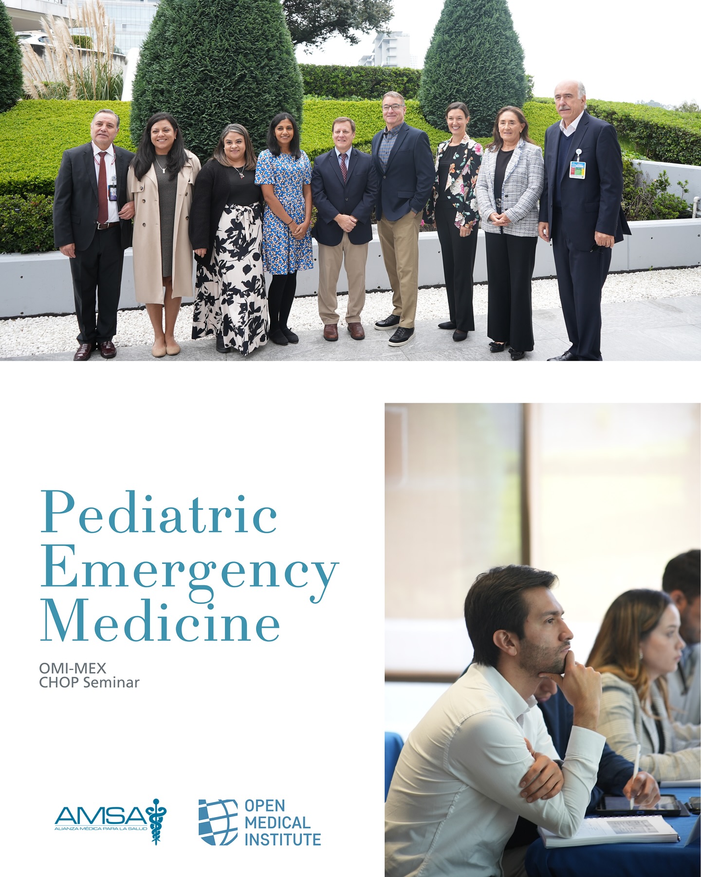 Three days of learning, collaboration, and hands-on training marked the OMI-MEX Pediatric Emergency Medicine seminar, led by faculty from @childrensphila .
The program covered essential pediatric emergencies, from airway management and anaphylaxis to altered mental status, head injury, and status epilepticus, providing participants with practical, evidence-based tools for real clinical scenarios.
A highlight of the seminar was the Hands-On Simulation Training held at the ABC Medical Center’s Development Center, where fellows practiced procedures and decision-making through realistic simulations using advanced manikins, virtual reality, and standardized patients.
The seminar concluded with the Closing Ceremony and Awards, where participants received diplomas and recognitions for their outstanding academic performance.
@openmedicalinstitute
#AMSA #OMIMEX #OMI #PediatricEmergencyMedicine #MedicalEducation #CHOP #Medicina #CapacitaciónMédica #ProfesionalesDeLaSalud