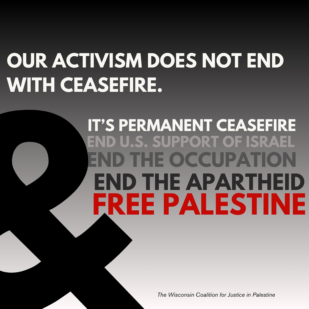 Our fight continues and will continue until all oppressed people are free ✊