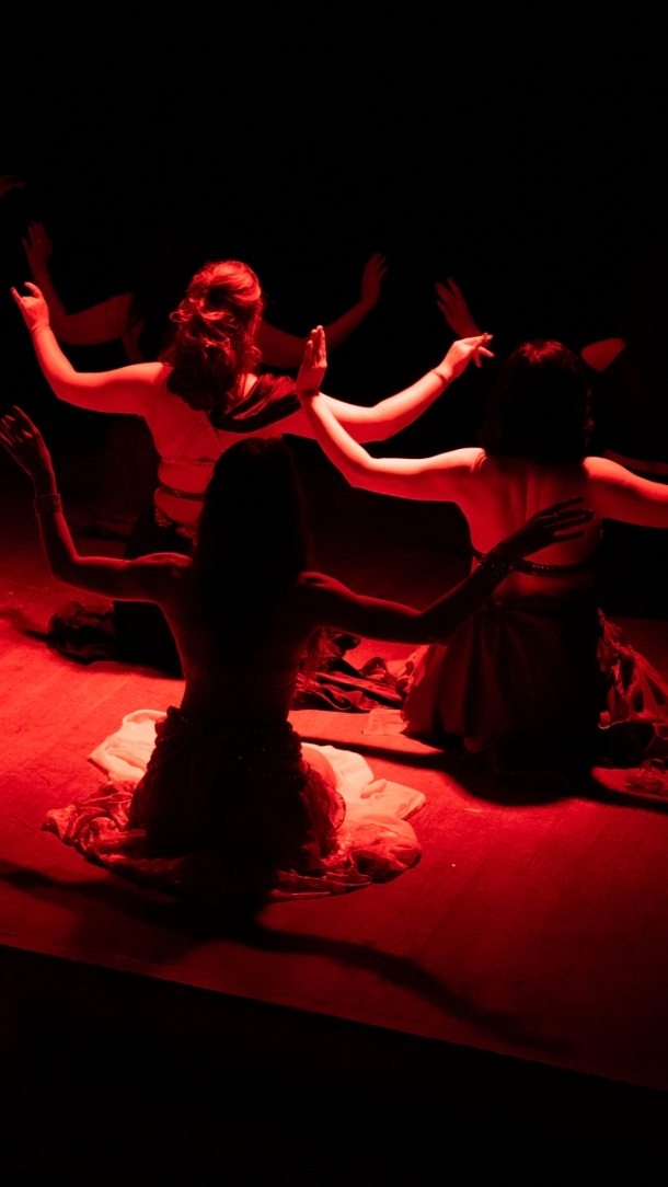 Bella Ciao - Modern Fusion group performance by Cida Arcanjo, Charlotte, Deirdre, Sam, Mara Aide, Maeve, Gabriela, Samia, Bruna, Hannah-Sioux and Aditi, on the stage of the Sean O'Casey Theatre. Yalla’s Magic Hafla, 5th October 2025.
🔥💃🔥
#bellydance #lovebellydance #bellydancequeens #dublinbellydance #yallabellydance