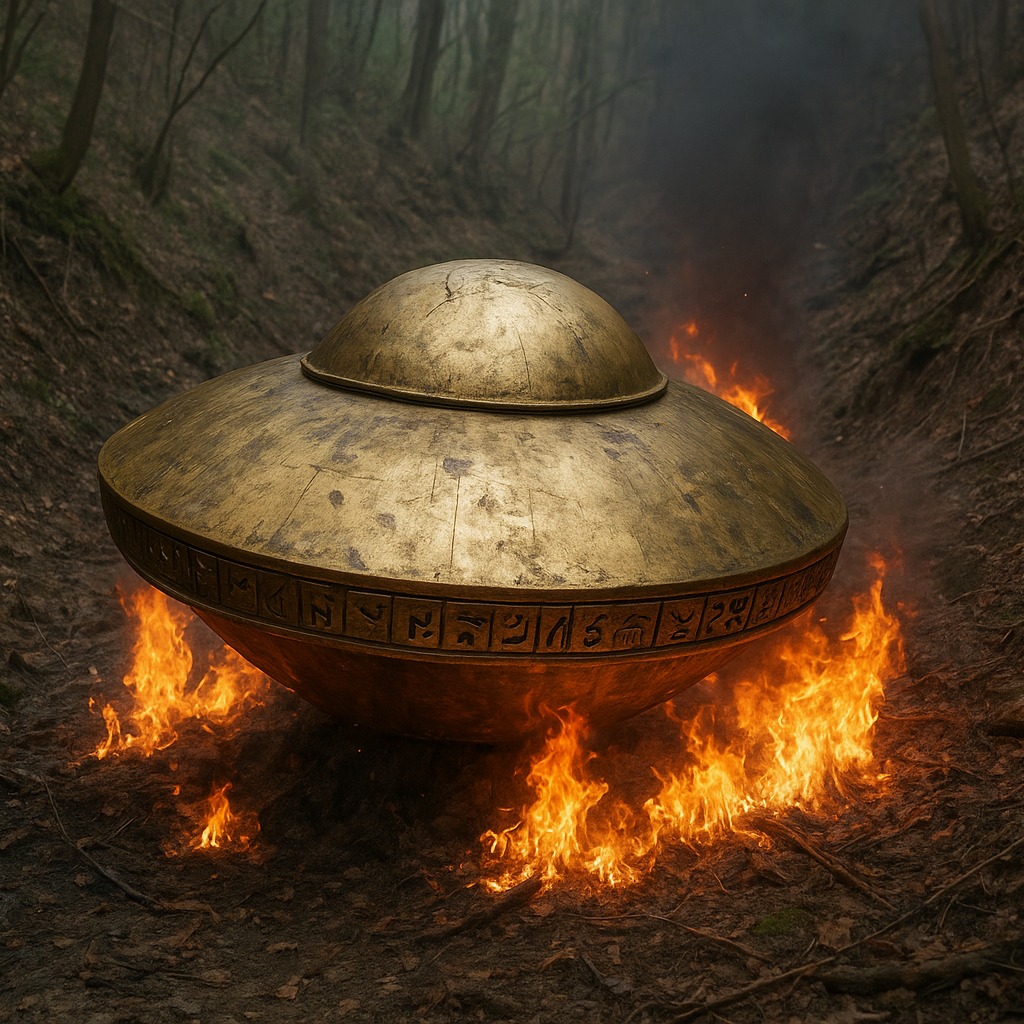 Thousands of observers across at least six U.S. states and parts of Canada reported a brilliant fireball in the late afternoon sky. The UFO object was observed by airplane pilots and was accompanied by sonic booms in some areas, including near Pittsburgh.
Residents of Kecksburg, Pennsylvania located about 30 miles southeast of Pittsburgh, claimed to have seen the UFO object crash into a wooded ravine. The volunteer fire department was among the first to respond.
Civilians who got close to the UFO crash site before the military arrived, described a bronze or gold colored, acorn shaped UFO object about the size of a Volkswagen Beetle. Witnesses also reported seeing what appeared to be hieroglyph-like symbols around the object's base.
Within hours, the United States Army and Pennsylvania State Police sealed off the UFO crash site, pushing back reporters and civilians. Later that night, eyewitnesses saw a military flatbed truck leave the area carrying a large object covered by a tarp.
#kecksburg #kecksburgufo #kecksburgufocrash #kecksburgpennsylvania #ufocrash #ufocrashretrieval #ufo #uap #ufosighting #uapsighting #ufology #aliens #aliensarereal #arealiensreal #exosolariaunion