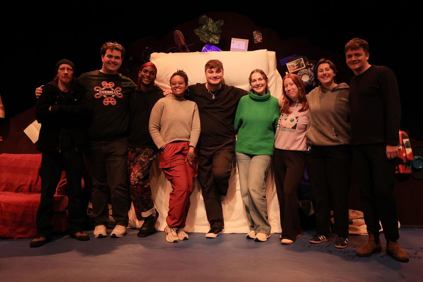 Wishing the team of 🧑🏻❤️💋🧑🏾Boyfriends 🧑🏻❤️💋🧑🏾 the best on a killer Irish National Tour ✨!! It was such a gift to return to the rehearsal and tech of such a beautiful piece by @ultanpringle If you’ll be in any of our stops, come out and support the lads on their journey all over the country! Best of luck family!
Upcoming Performances
An Grianán, Letterkenny: 10-11 October 2025
Belltable, Limerick: 15th October 2025
Roscommon Arts Centre, Roscommon: 17th October 2025
The Mick Lally Theatre, Galway: 22nd-23rd October 2025
Glór, Ennis: 30th October 2025
Riverbank Arts Centre, Newbridge: 1st November 2025
Backstage Theatre, Longford: 5th November 2025
Smock Alley Theatre, Dublin: 12th-15th
—
Following a three month affair between two anonymous men, Boyfriends, charts the ups and downs and roundabouts of a modern situationship. As they swing through four million one hundred and ninety one thousand possibilities of what they might mean to one another, through time, sex, Madonna songs, nightclubs, period dramas and calorie counting, Boyfriends asks us to ponder on that age old question: what the f*ck is romance anyway?
Following sold out performances in Dublin and Donegal in 2024, Boyfriends is back for an 8 stop national tour this winter!