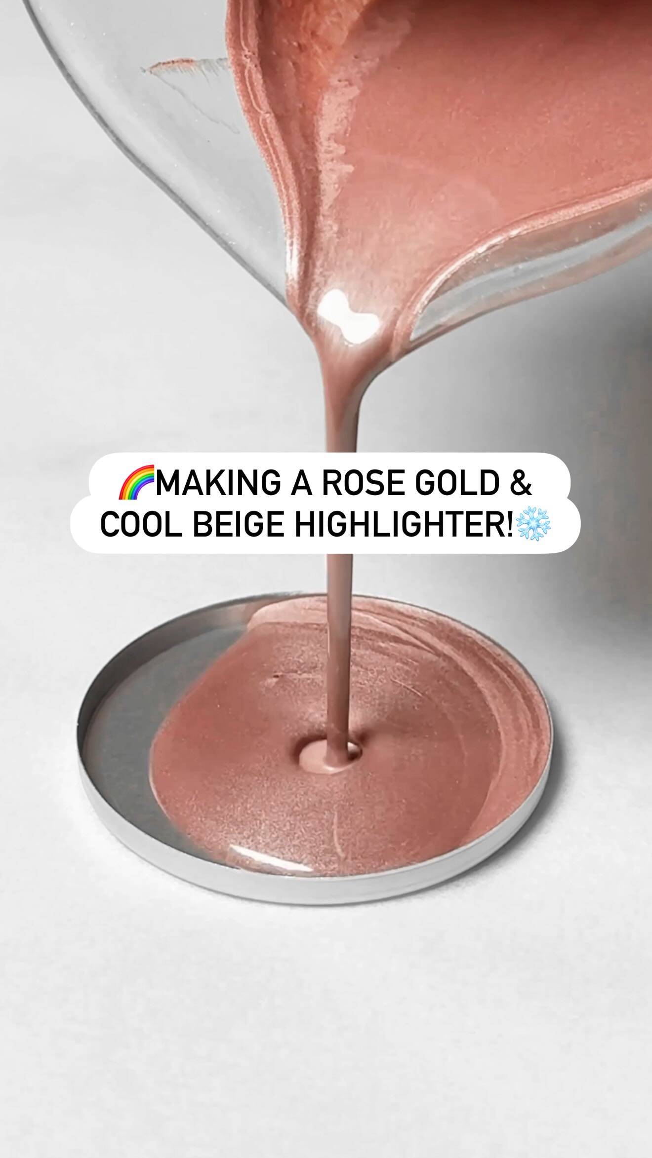 We leave for our vacation in 4 days where we’ll be prancing through the autumnal Italian alps and tell me WHY with such little time left and so much work to do, I’m over here like “I have an idea!”
We made a prototype for Cool Candlelight when we went to the alps in the wintertime early this year. So me being me was like so…. I need matching autumn shades? Yeah?
Anyway - quickly whipped out these two shades before our day got started today and I just 😩❤️
The lighter shade is the PRETTIEST cool beige. More beige and not as frosty as Cool Candlelight. Decently neutral and sandy with a touch of pink.
The darker one is if Dew of Dawn had a cooler rosy pink sibling. Too dark to use as a highlighter on my skin tone, but a soft wash of it gives this “suggestion” of a flush to the cheeks and it’s so pretty.
Spectral Shine is truly the only product I consistently wear when I’m on vacation 💁🏻♂️ lemme know what you think of these shades in the comments. PS - they’re not for sale. Made them for the vibes and a good time haha ☺️🌿🌿🌿
#indiebeauty #indiemakeup #creammakeup