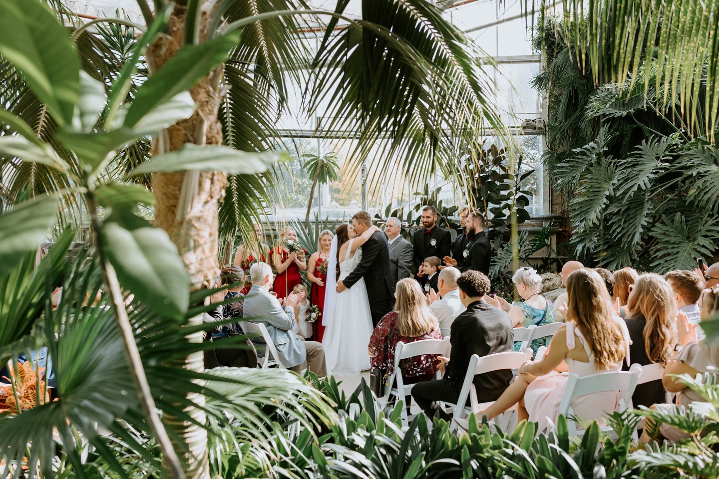 These two sealed their love with a kiss at the most intimate and beautiful ceremony. It was so special to be a part of their day. Congratulations to you two on your forever! 🤍