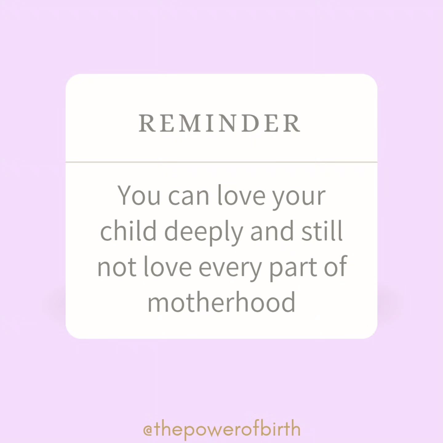 You can adore your child with every fibre of your being AND still find parts of motherhood really hard.
That doesn’t make you ungrateful. It makes you human. Motherhood is both love and loss, joy and exhaustion, beauty and burnout, often all in the same breath.
You’re allowed to hold both truths at once.
#thepowerofbirth #matrescence #perinatalmentalhealth #postpartumjourney #motherhoodunfiltered #itsokaynottobeok #gentleparenting #motherhoodtruths #mumlife #motherhood