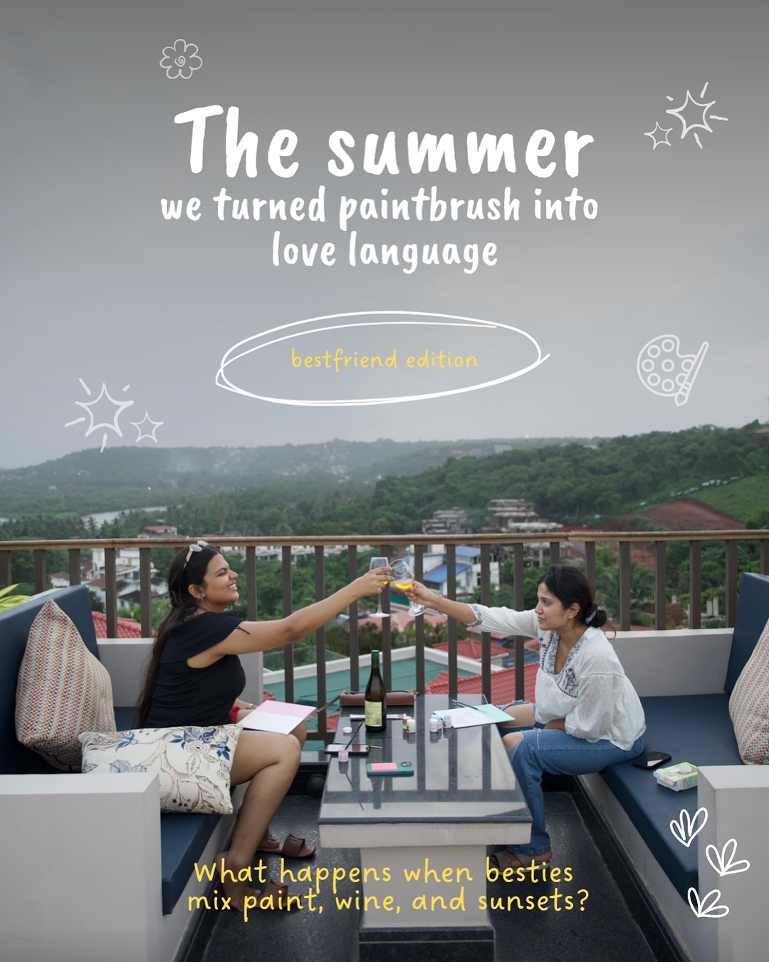 Not just a stay — a canvas of curated moments, painted with sunsets and sparkling sips.
Only at Grand Mercure Goa. 🍷🌴🎨
.
.
.
#luxuryresort #luxurylifestyle #whattodoingoa #goamoments #goadiaries #grandmercuregoacandolim #discovergrandmercuregoa #vacationfeel #resortlife