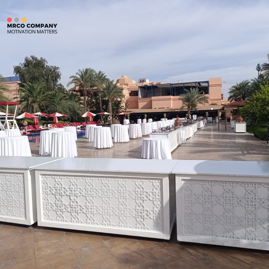 Designing meetings that breathe. 💡
A good meeting isn’t measured by slides or minutes. It’s about flow—the feeling that every detail supports the conversation, not distracts from it.
This autumn, we’re shaping a corporate convention in Marrakech built around that principle. Natural light in plenaries, outdoor breakout corners, and pauses that let ideas settle. Our team synchronizes AV, logistics, and hospitality so that participants move easily, speak openly, and feel genuinely welcomed.
We believe meetings should feel alive, not heavy. When the agenda breathes, people listen more, connect better, and leave with something real to bring back.
Planning a leadership event or annual convention? Let’s make it thoughtful, elegant, and refreshingly human.
#MeetingDesign #MRCOevents #CorporateEvents #MoroccoEvents #MICE #EventPlanning #Networking