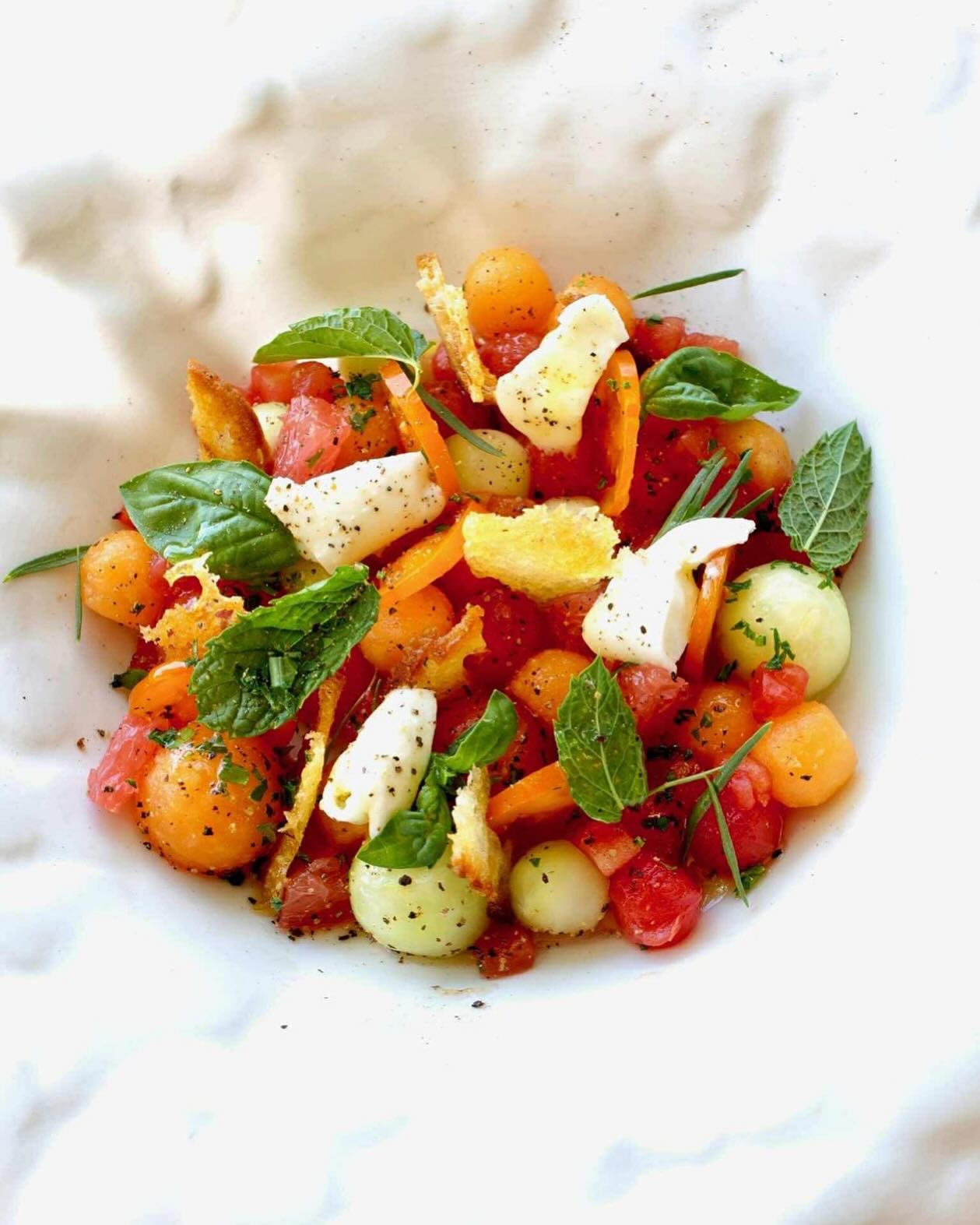 Sommarens stora hyllning av gäster. Vår gazpacho Ruffino style.