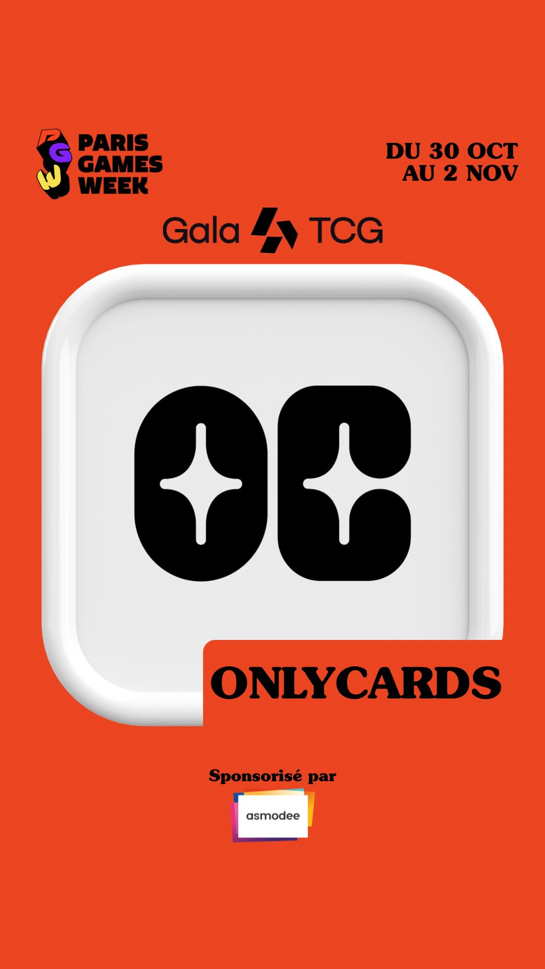 @onlycards_fr la chaîne 100% féminine spécialisée en Pokémon sera parmi nous pour la toute première fois au Gala TCG lors de la @parisgamesweek !
Au programme, des items à l’achat, du Jap du FR et surtout des jeux et de la bonne humeur 🤩
Venez les rencontrer pour leur tout premier salon, du 30 octobre au 2 Novembre à Paris Expo, Porte de Versailles !
🎟 Billetterie en ligne sur www.parisgamesweek.com
#GalaTCG #PGW #Onlycards #PokemonTCG #TCGCollectors