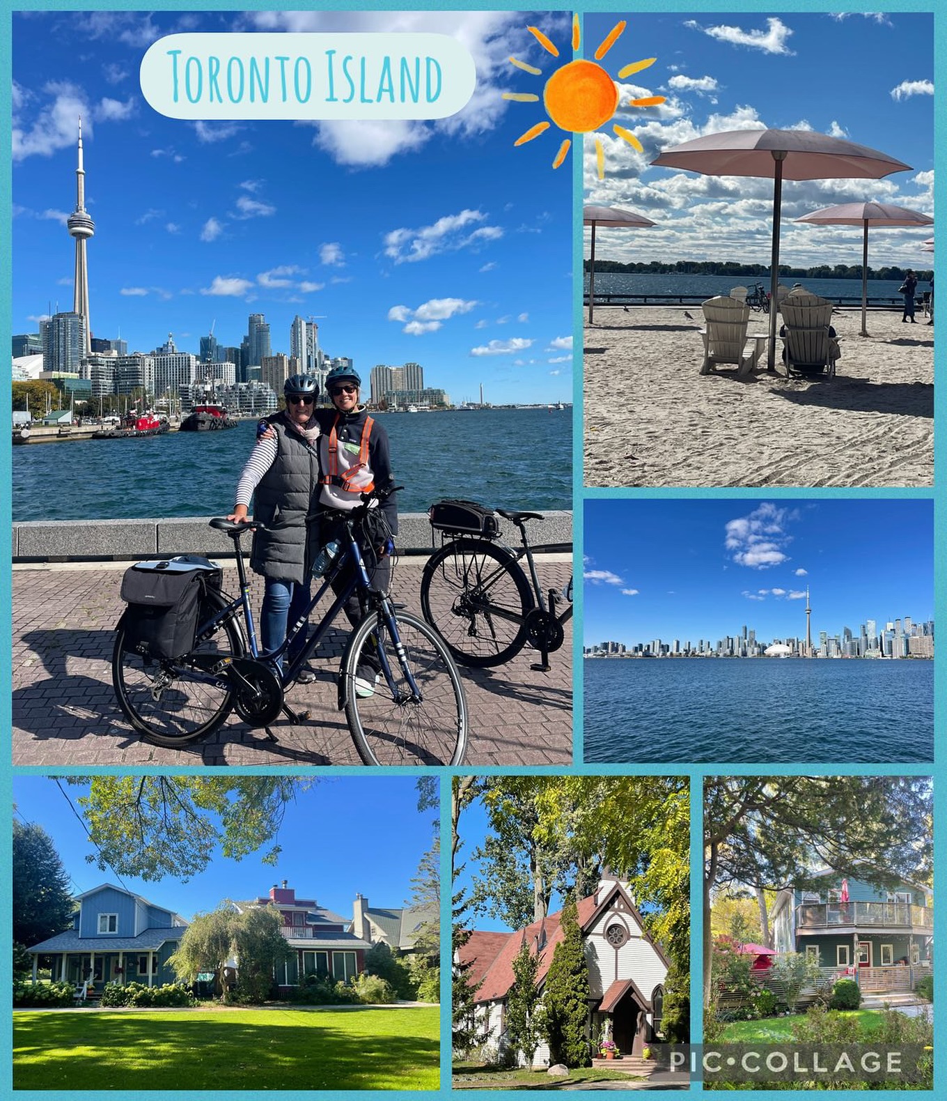 Big thanks to our guest Petra for sharing this beautiful collage of photos from her Toronto Island tour with guide Jill 🌞🚲🌊
From sandy beaches and charming cottages to skyline views that never get old - it’s a perfect reminder of why we love riding these islands so much. 🧡
#PedalToronto #TorontoIslands #BikeTO #SeeTorontoByBike #ExploreToronto #TorontoTours #CyclingAdventures #TorontoWaterfront #DiscoverToronto #GuidedTours #DestinationToronto #TravelCanada