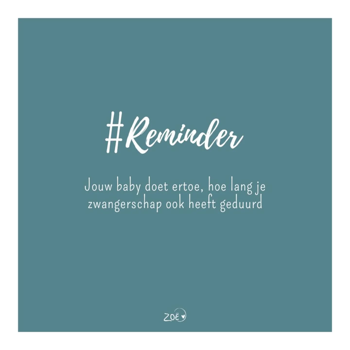 🖤 BABY LOSS AWARENESS 🖤
Van 9 tot 15 oktober is het Baby Loss Awareness Week. Een week waarin we wereldwijd stilstaan bij het verlies van baby’s tijdens de zwangerschap, rondom de geboorte of kort daarna 🥺 Een week waarin verdriet en herinnering centraal staan, maar waarin ook ruimte is voor liefde, verbinding en erkenning 💖
Misschien heb je dit zelf meegemaakt of iemand die dichtbij je staat. Misschien raakt het je, ook al heb je het niet persoonlijk ervaren. Hoe dan ook: deze week kan iets losmaken en dat mag 🙏🏼
Babyverlies is nog steeds een onderwerp waar niet gemakkelijk over gesproken wordt, toch gebeurt het vaker dan we denken. Juist daarom is het zo belangrijk om er ruimte voor te maken. Om stil te staan bij de kindjes die er even waren en bij de ouders die hen moesten loslaten ❤️🩹
Je hoeft niet precies te weten wat je voelt. Verdriet, gemis, verwarring of juist dankbaarheid door een nieuwe zwangerschap, het mag allemaal naast elkaar bestaan. Deze week is er om stil te staan en om lichtjes te laten branden voor wie wordt gemist ✨ Praat erover als je wilt; met je partner, met ons of iemand anders die je vertrouwt. Er is ruimte voor jouw verhaal, precies zoals het is ❤️
🕯️ Op 15 oktober eindigt de week met de Wave of Light — een wereldwijd moment waarop om 19.00 uur kaarsjes worden aangestoken. Steek jij ook een kaarsje aan?
Of je nu herinnert, rouwt, hoopt, steunt of stil bent, weet: je bent niet alleen 🥰
Liefs,
Team ZOË