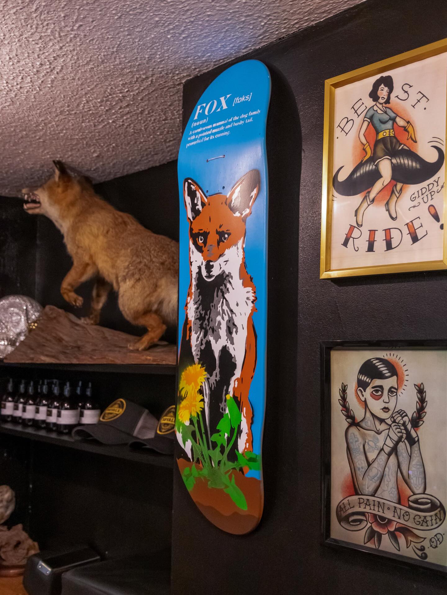 Guess foxes are our new signature, and we’re not at all mad about it