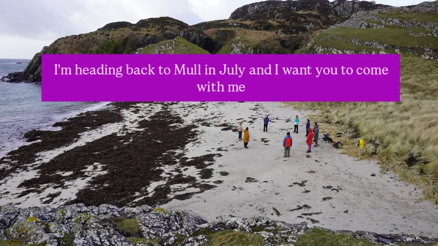 Come to Mull with me!! 🙌🥰🪸
I am super excited to be returning to Mull with Jules in July. We've got the most beautiful weekend planned full of fun activities and rich experiences. I'll be taking you to the salt marsh and coast looking at seaweed and maritime plants as well as the edible flowers of summer. Mull's wildlife is spectacular too so I'll looking forward to the nature walks 🦅🦦🐿️. Oh and an introduction to willow weaving with the fabulous Leen from @calltainn_croft 💚🙌
Thursday 23rd to Monday 26th July 2026
£1195 pp EARLY BIRD DISCOUNT until 1st Nov 2025 £200 off (£995)
What's Included
- four nights accommodation
- all activities including a day trip to Iona trip
- all meals prepared by our personal chef
Get in touch for all the details 💚
📷 @finnnmatheson