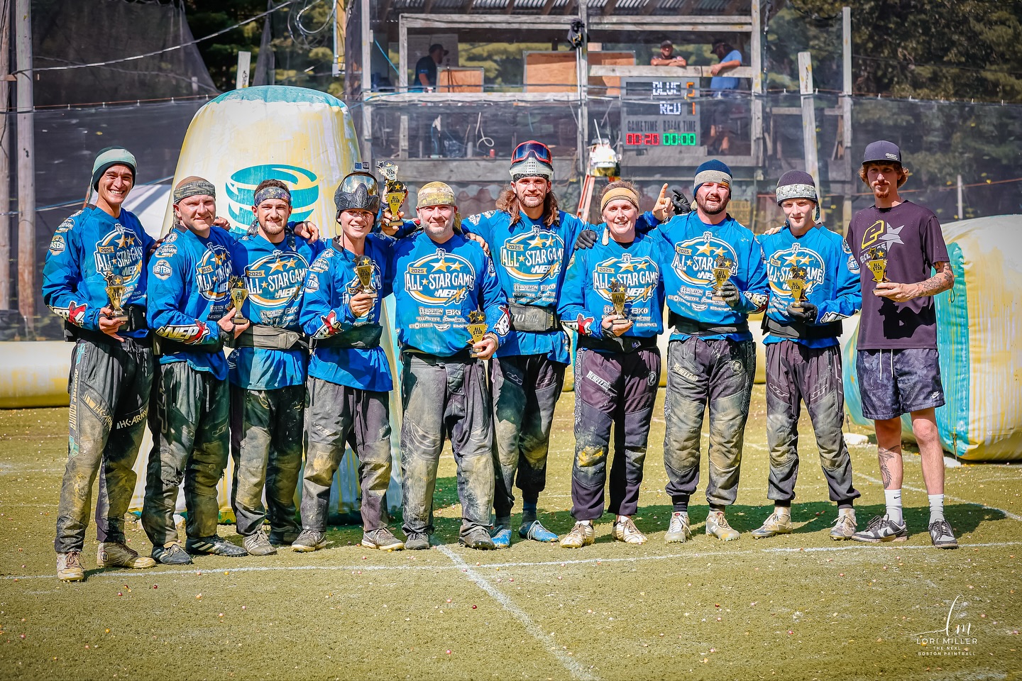 A little late, but worth the wait 🙌
Back in August, Team Blue took the honors at the second annual NEXL All-Star Game - stacked with talent and led by Coach Will McLean of the AG Knights! 💪
Congrats to this powerhouse roster:
Nick Miller (Malicious)
Crista Gonzales (Rebellion)
Will McNeal (AG Knights)
Eric Hart (Boston Bloodline)
Brian Spechuilli (Boston Armada)
Adam Nastari (Humble)
Mikhail Hyde (Rebellion)
Noah McLeod (Suicide Squad)
Jack Thurber (TriCity Storm)
The 2026 season will be Year #30 for The NEPL - we can’t wait to see who makes the rosters celebrating one of the longest running paintball communities in the game 🤩
#NEXL #NEPL #AllStars #PaintballFamily #TeamBlue #paintball #bostonpaintball #gisportz #newenglandpaintball