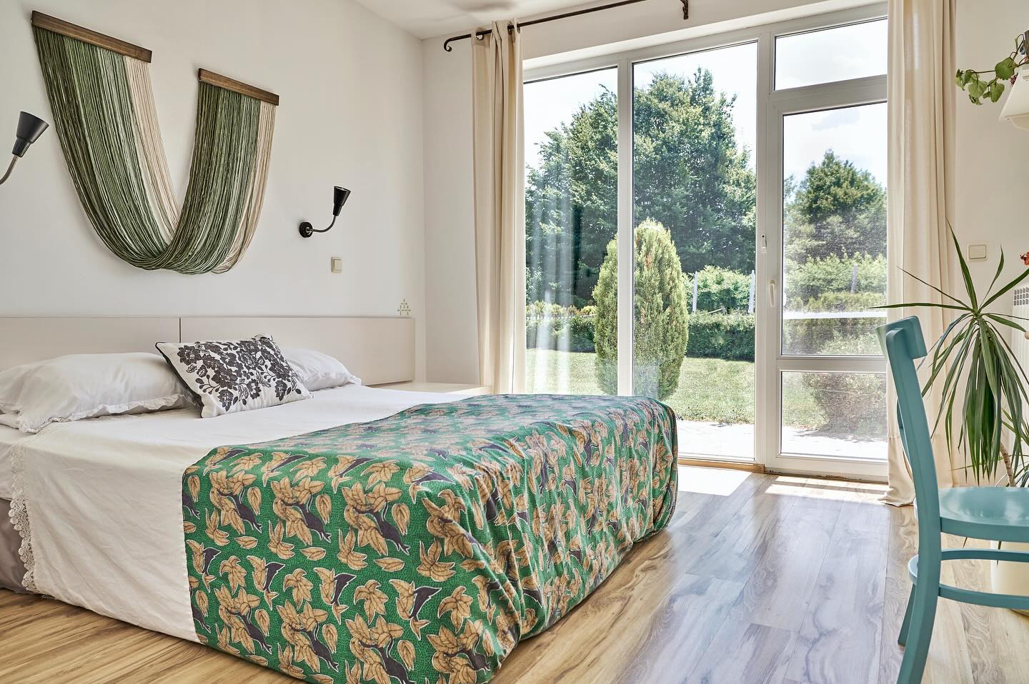 I lie on my bed with a book in my hand,
Gazing at mountains, so silent, so grand. 🙏